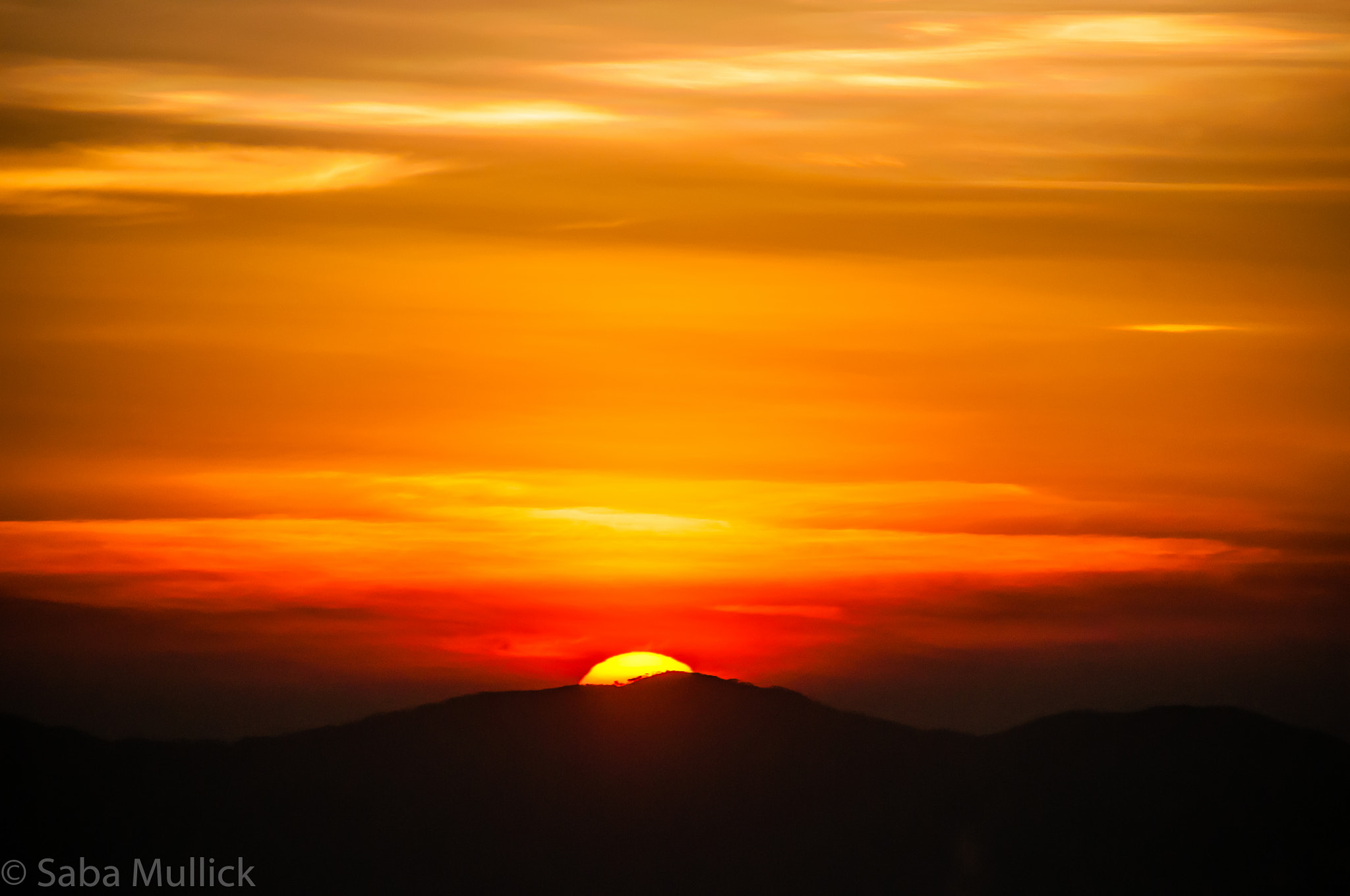 Nikon D300S sample photo. Sunrise from adam's peak photography