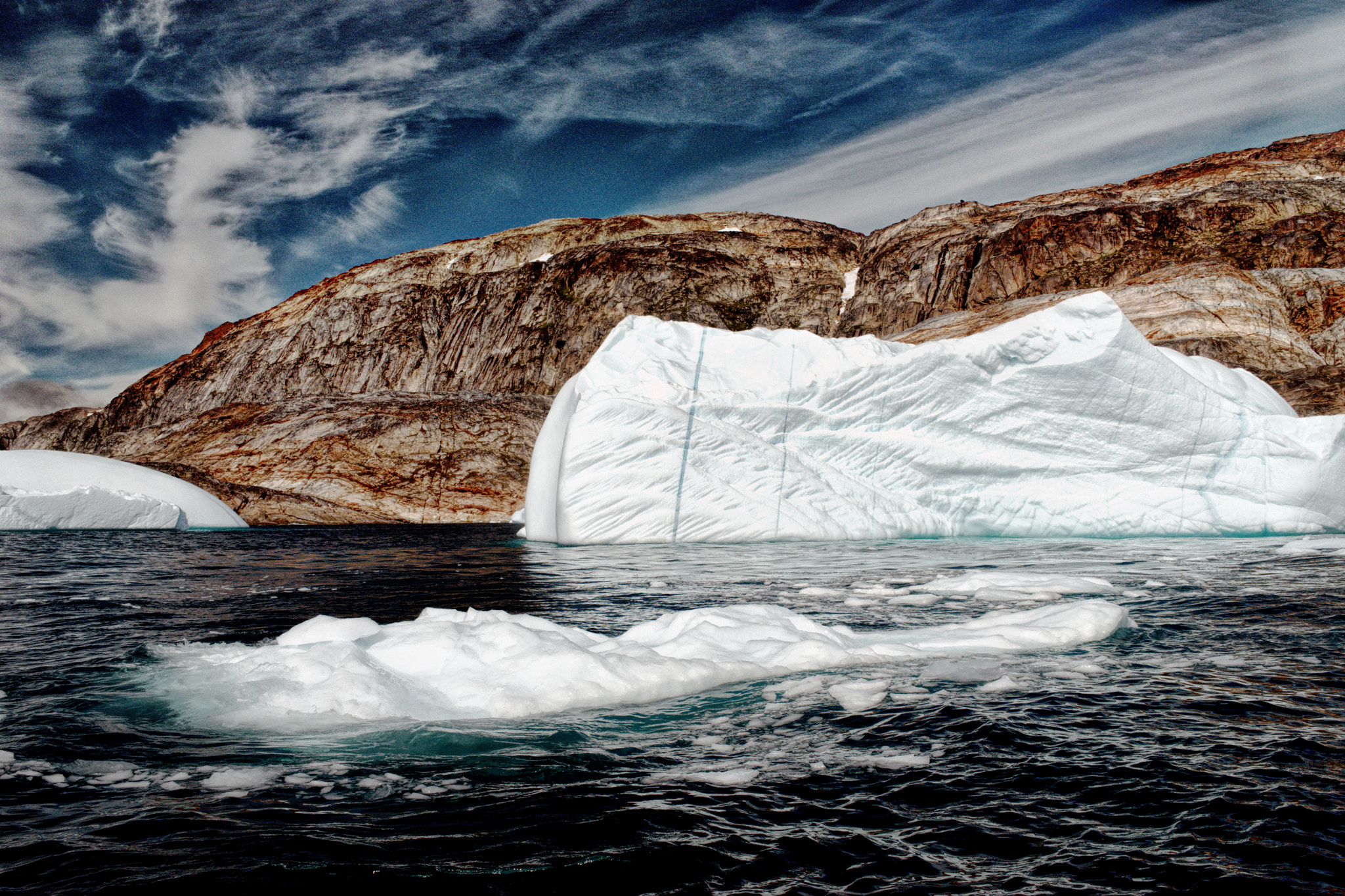 Sony a7 sample photo. Ice photography