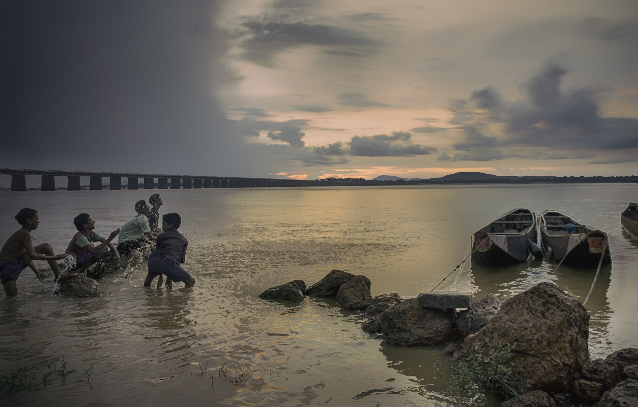 Sony a7R II + Canon EF 24-70mm F4L IS USM sample photo. As it starts raining... photography