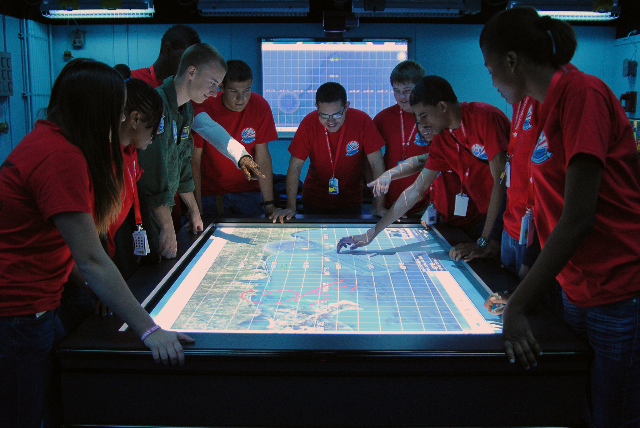 Nikon D3000 sample photo. National flight academy joint intelligence center photography