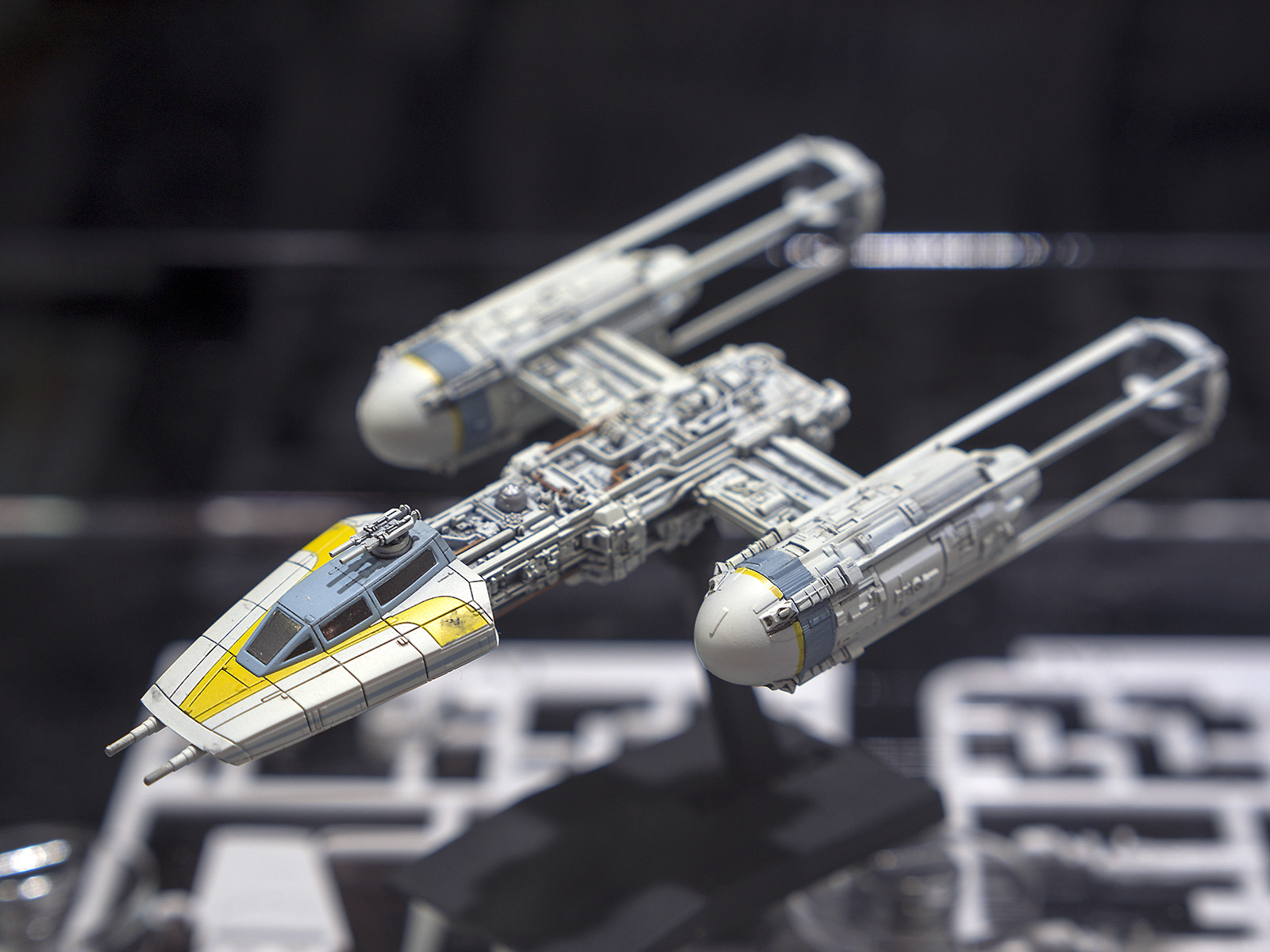 Olympus PEN E-PL6 + Olympus M.Zuiko Digital 45mm F1.8 sample photo. Btl y-wing starfighter photography