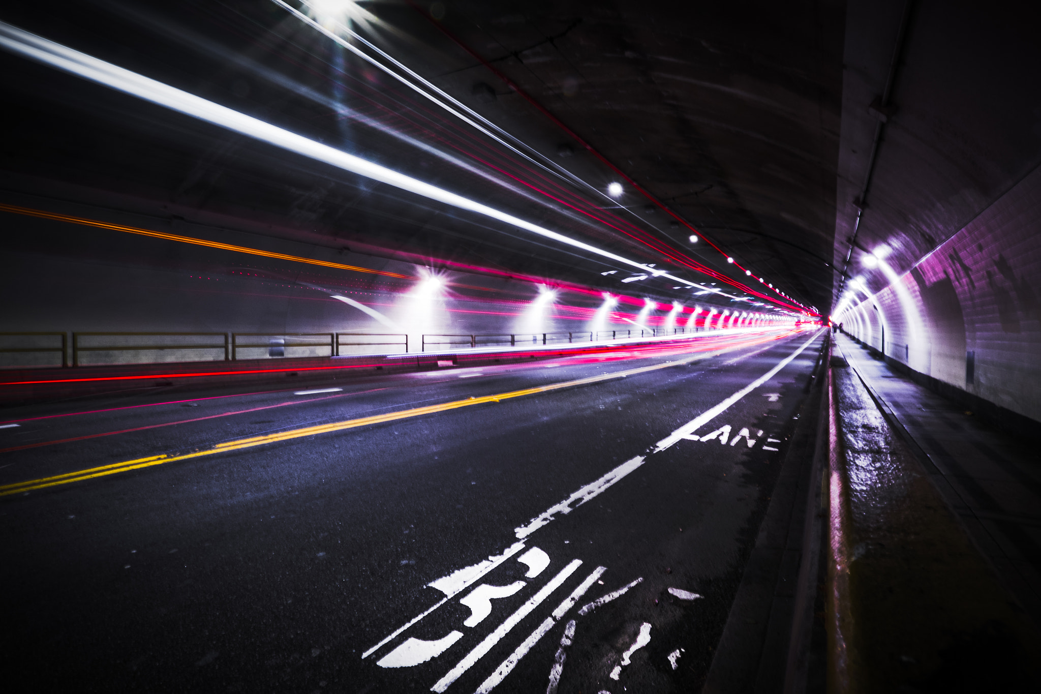 Fujifilm X-T1 + ZEISS Touit 12mm F2.8 sample photo. Tunnel in san francisco photography