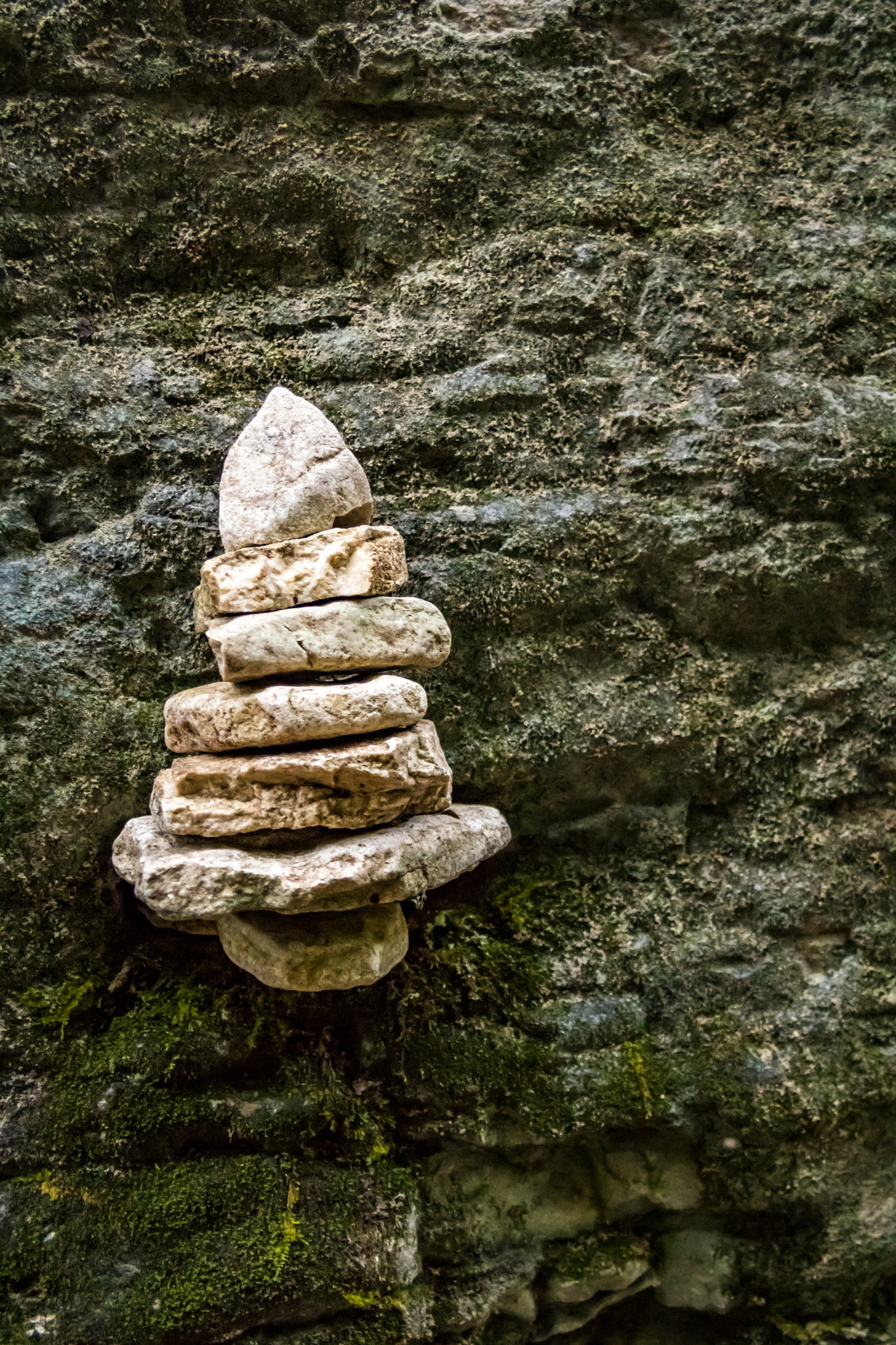 Canon EF 24-85mm F3.5-4.5 USM sample photo. Cairn in canyon des gueulards (vercors - france) photography