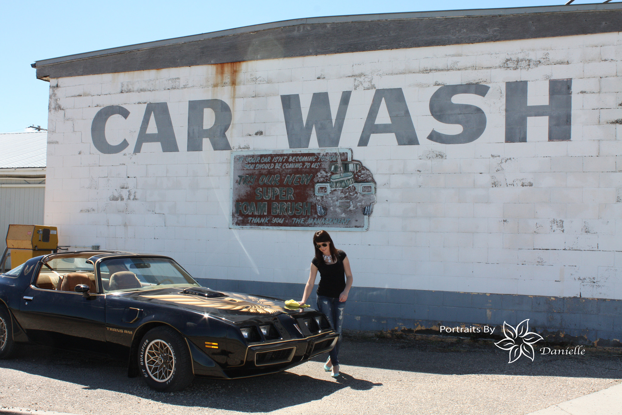 Canon EF-S 18-55mm F3.5-5.6 IS sample photo. Kelsey & her transam photography