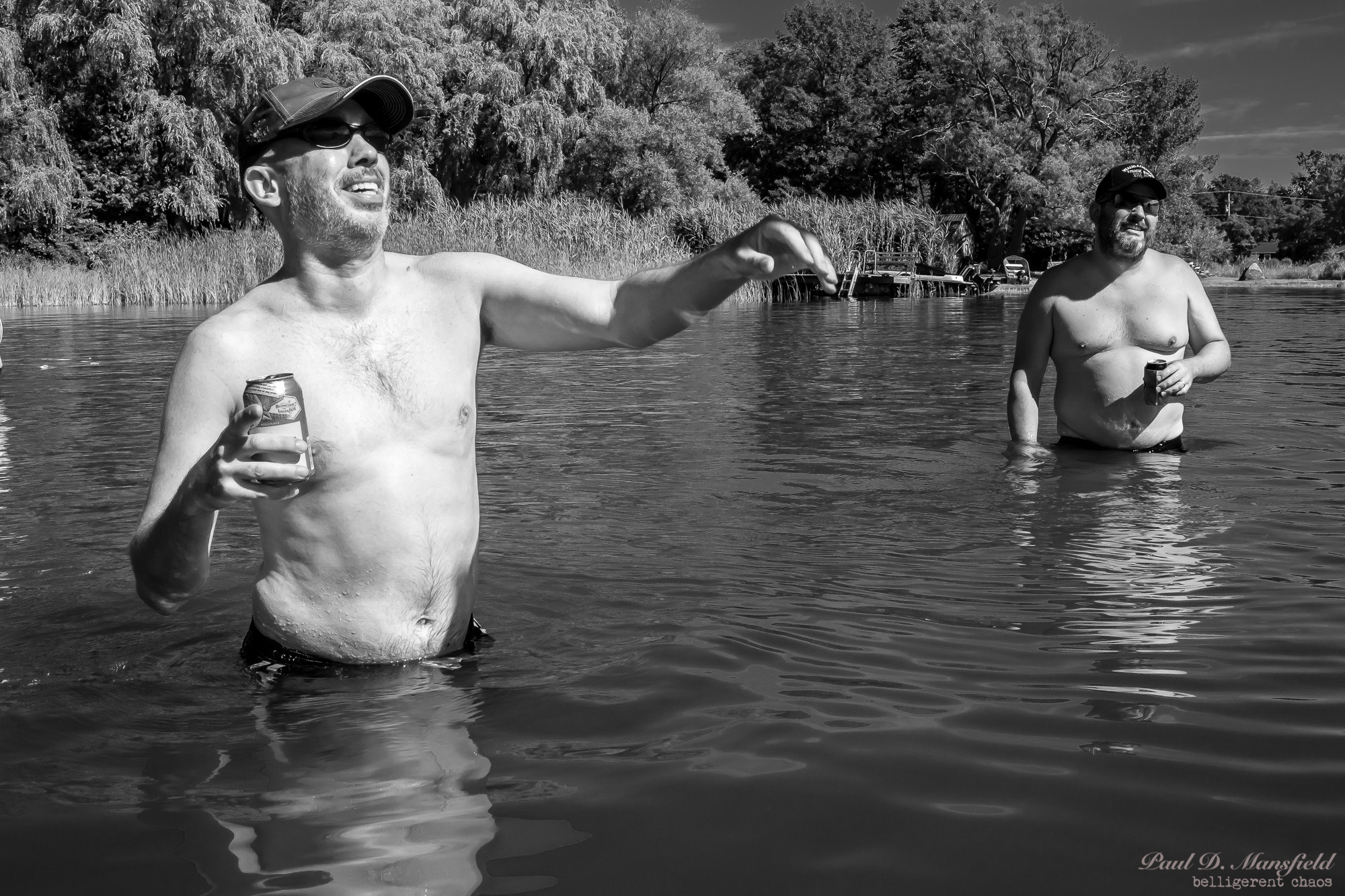 Fujifilm X-A1 + Fujifilm XF 27mm F2.8 sample photo. Swimming and drinking and playing football photography