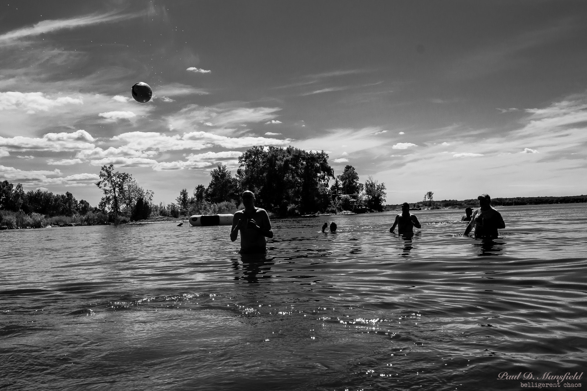 Fujifilm X-A1 + Fujifilm XF 27mm F2.8 sample photo. Swimming and drinking and playing football photography
