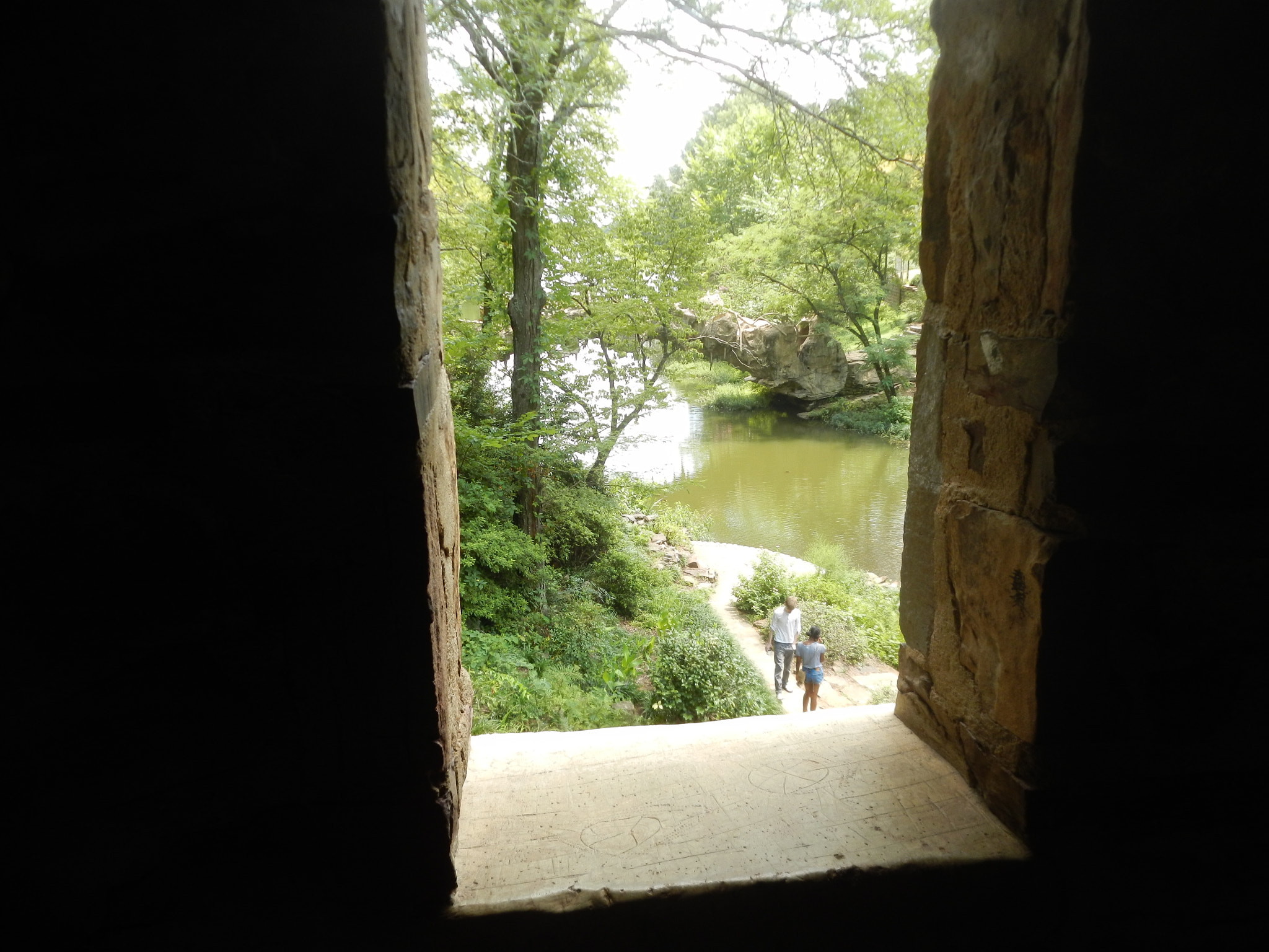 Nikon Coolpix S800c sample photo. Looking out of the old mill photography