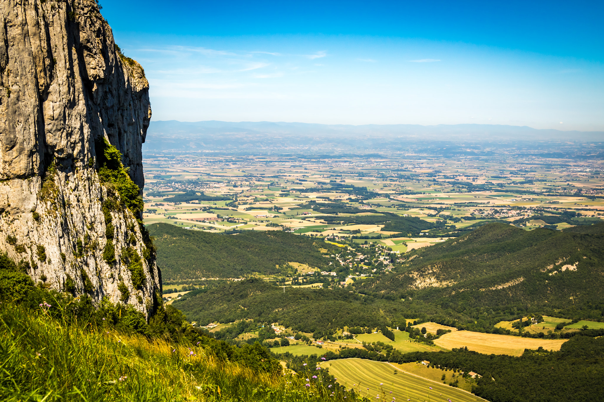 Canon EF 24-85mm F3.5-4.5 USM sample photo. Romans seen from vercors (france) photography
