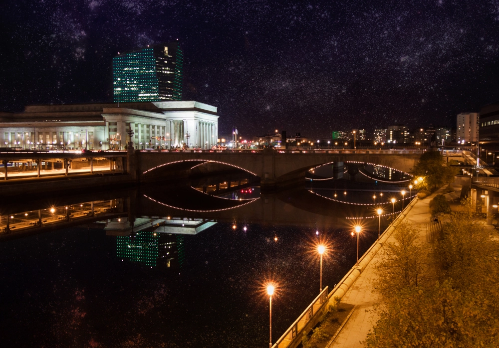 Canon EOS 500D (EOS Rebel T1i / EOS Kiss X3) sample photo. City of lights and stars photography