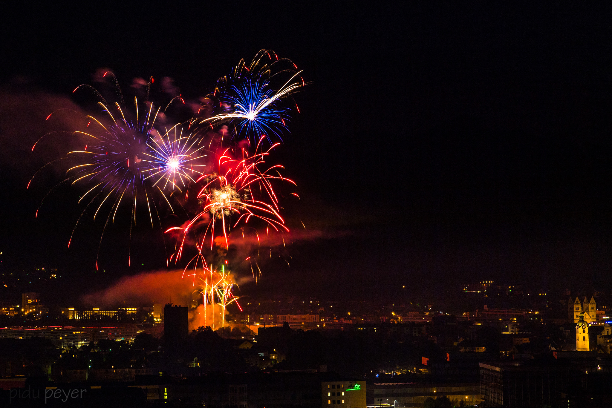 Nikon AF-S Nikkor 24-70mm F2.8E ED VR sample photo. Fireworks photography