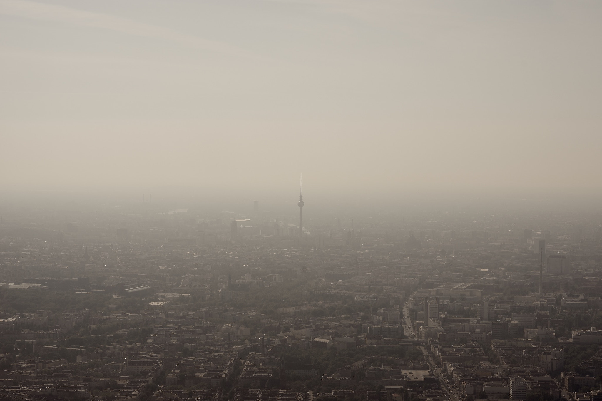 Pentax K-5 II + Pentax smc DA 50mm F1.8 sample photo. Berlin from above photography