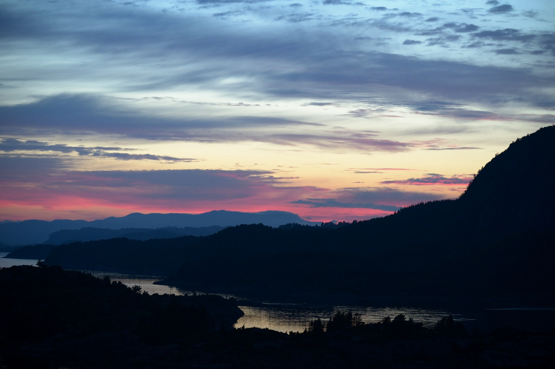 Nikon Df sample photo. After sunset photography