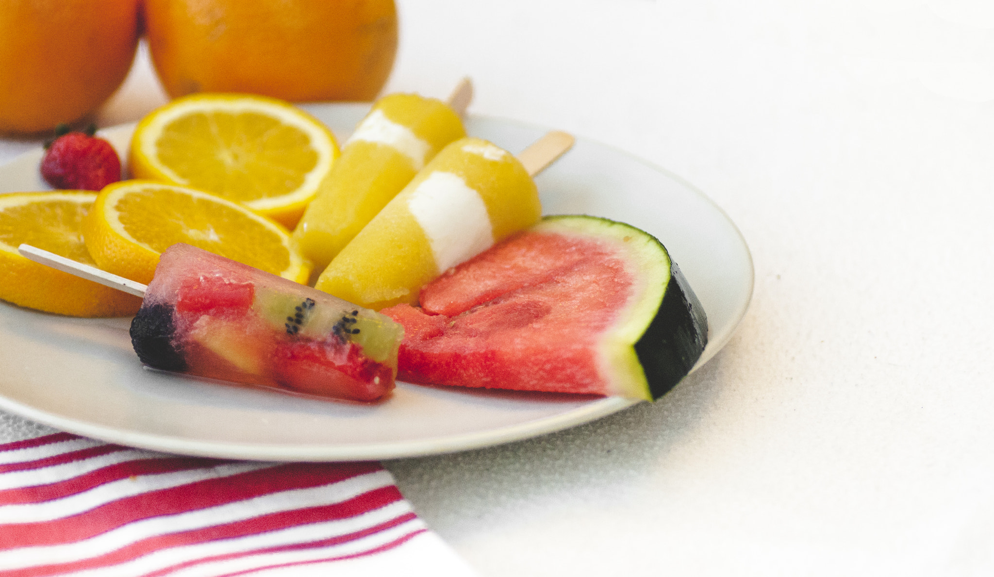 Nikon D200 sample photo. Home made popsicles photography