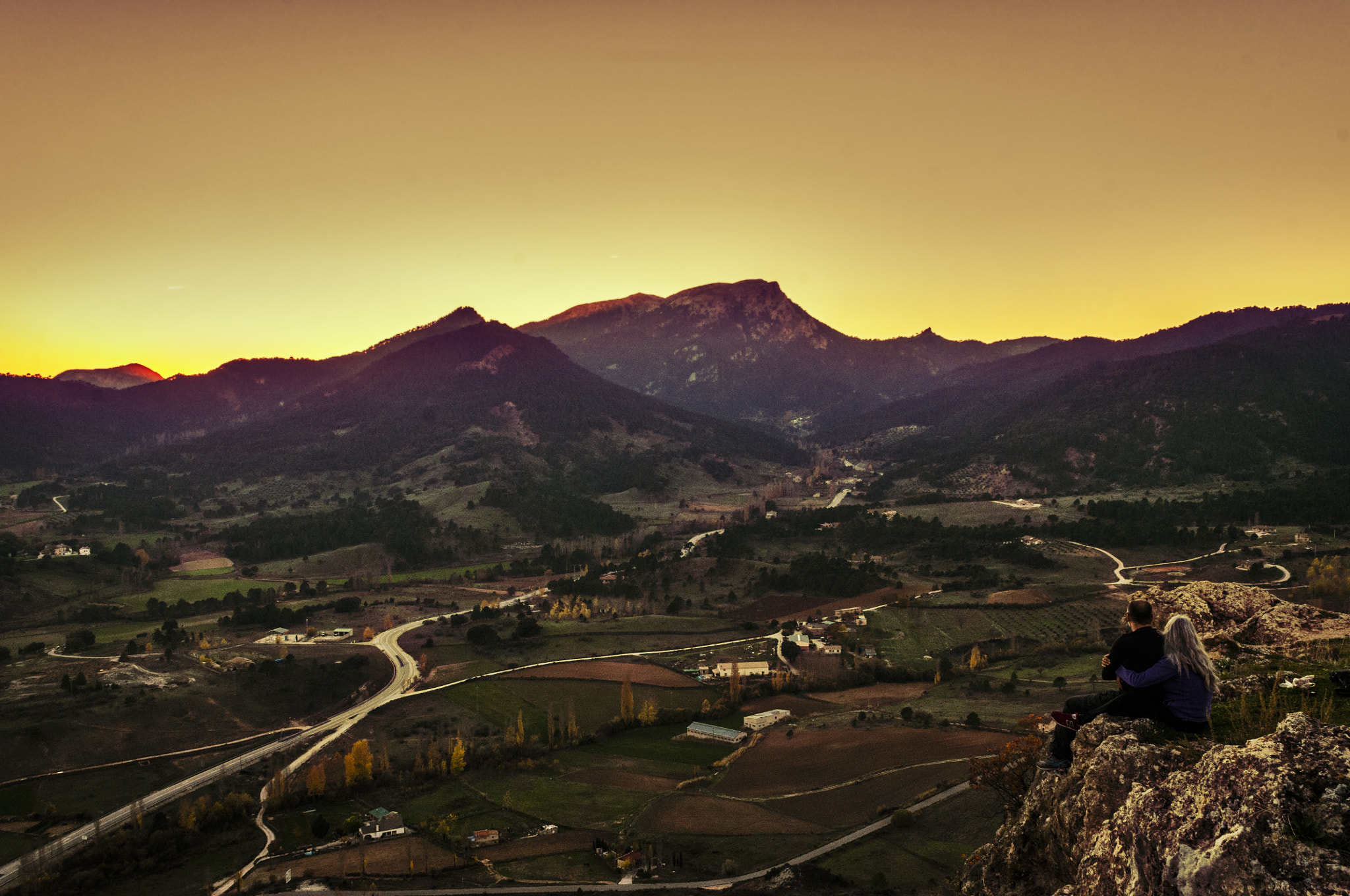 Nikon D300 sample photo. Compartiendo atardeceres photography