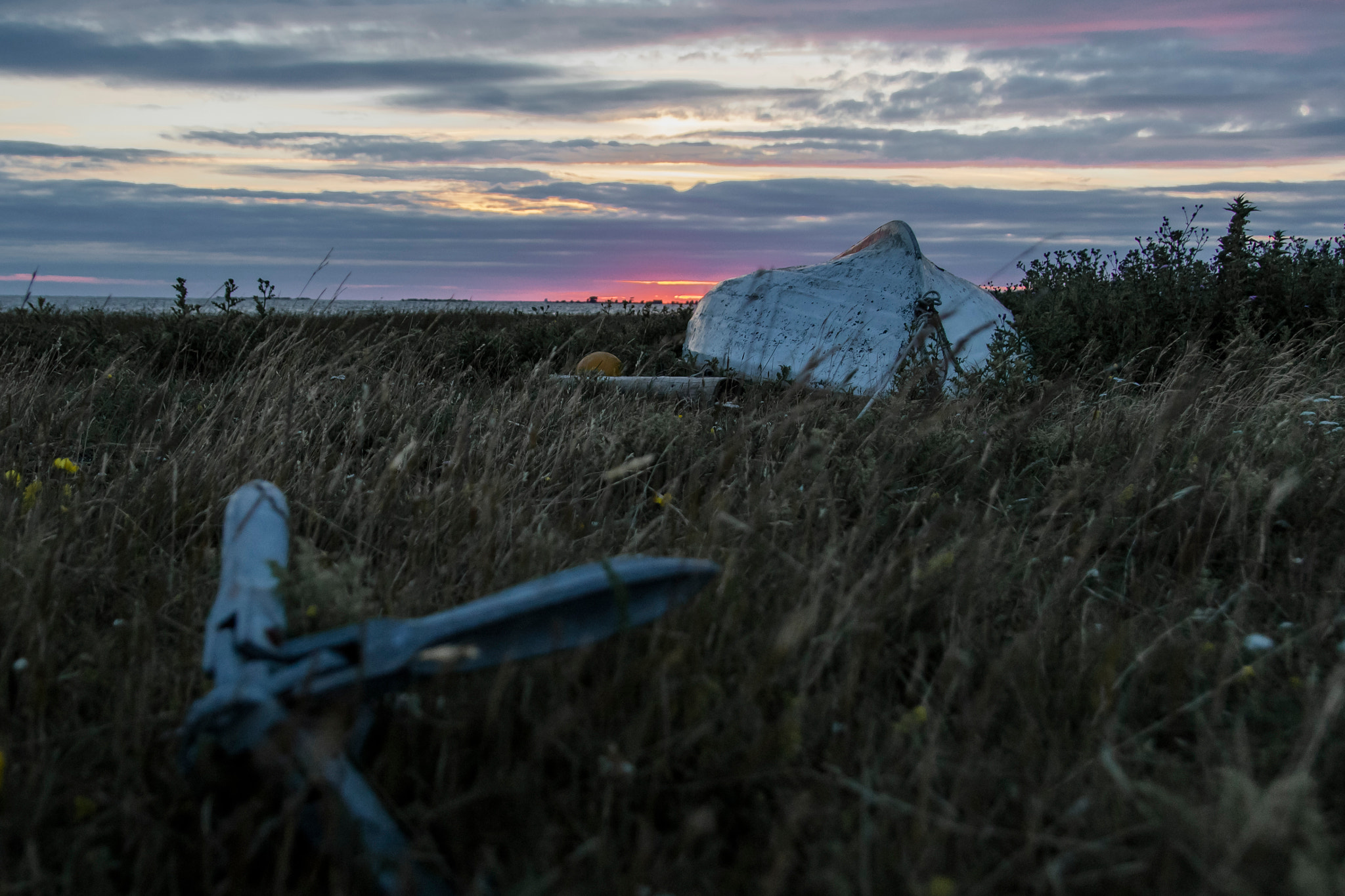 Canon EOS M3 sample photo. Gotland - klintehamn - boat with anchor photography