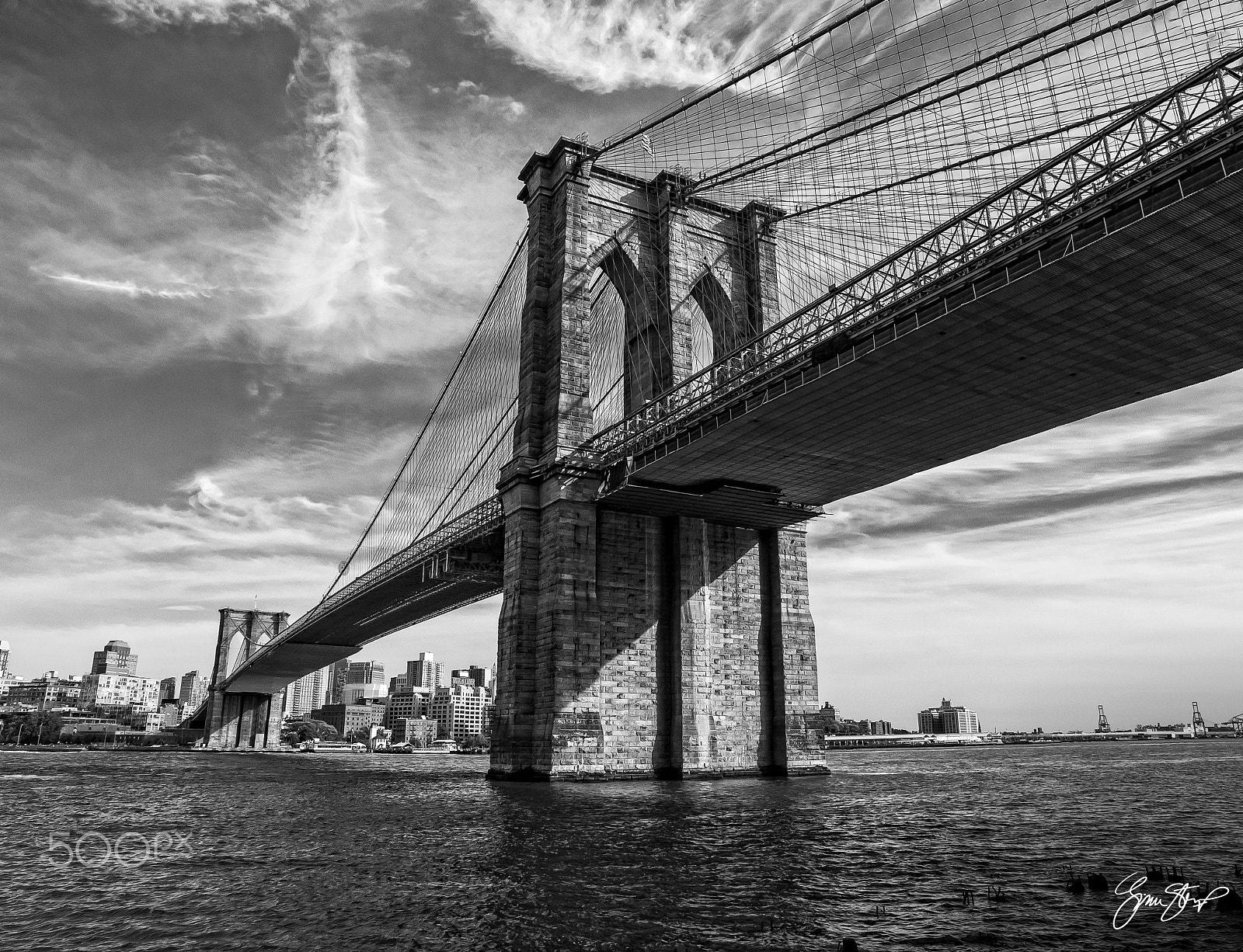 Olympus E-30 + Olympus Zuiko Digital ED 12-60mm F2.8-4.0 SWD sample photo. Brooklyn bridge 2016 photography