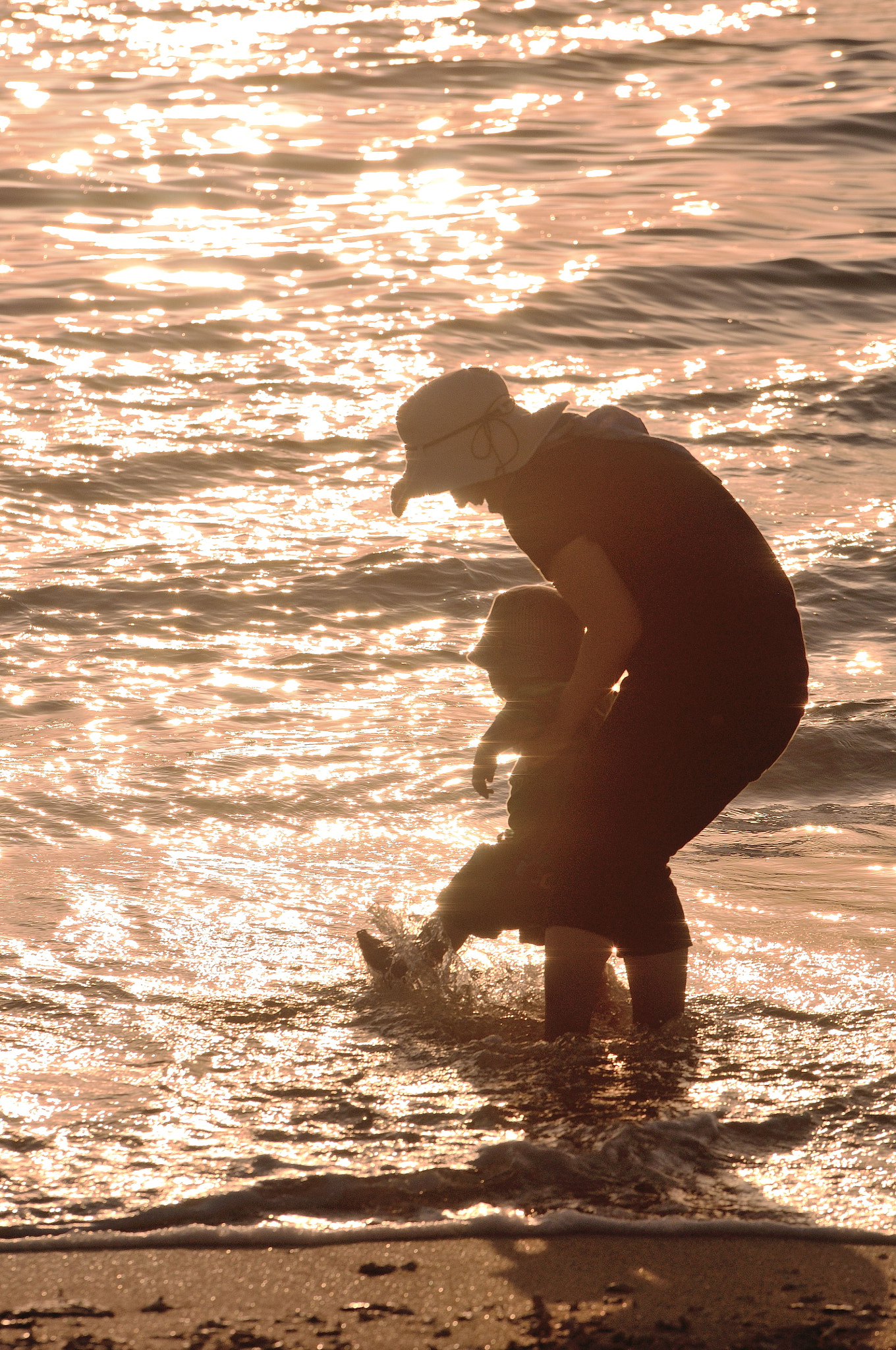 Sigma 70-200mm F2.8 EX DG OS HSM sample photo. Wading photography