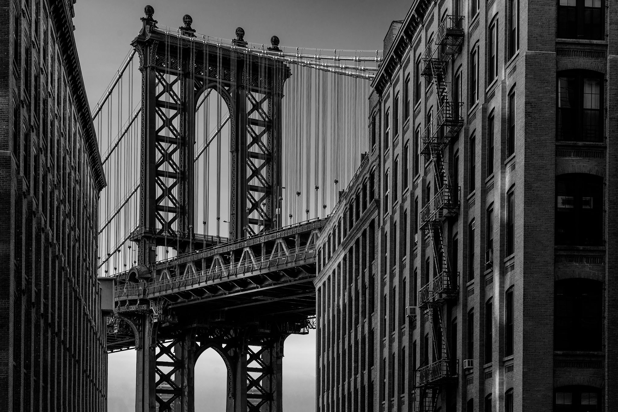 Nikon D800 + Sigma 24-70mm F2.8 EX DG Macro sample photo. George washington bridge photography