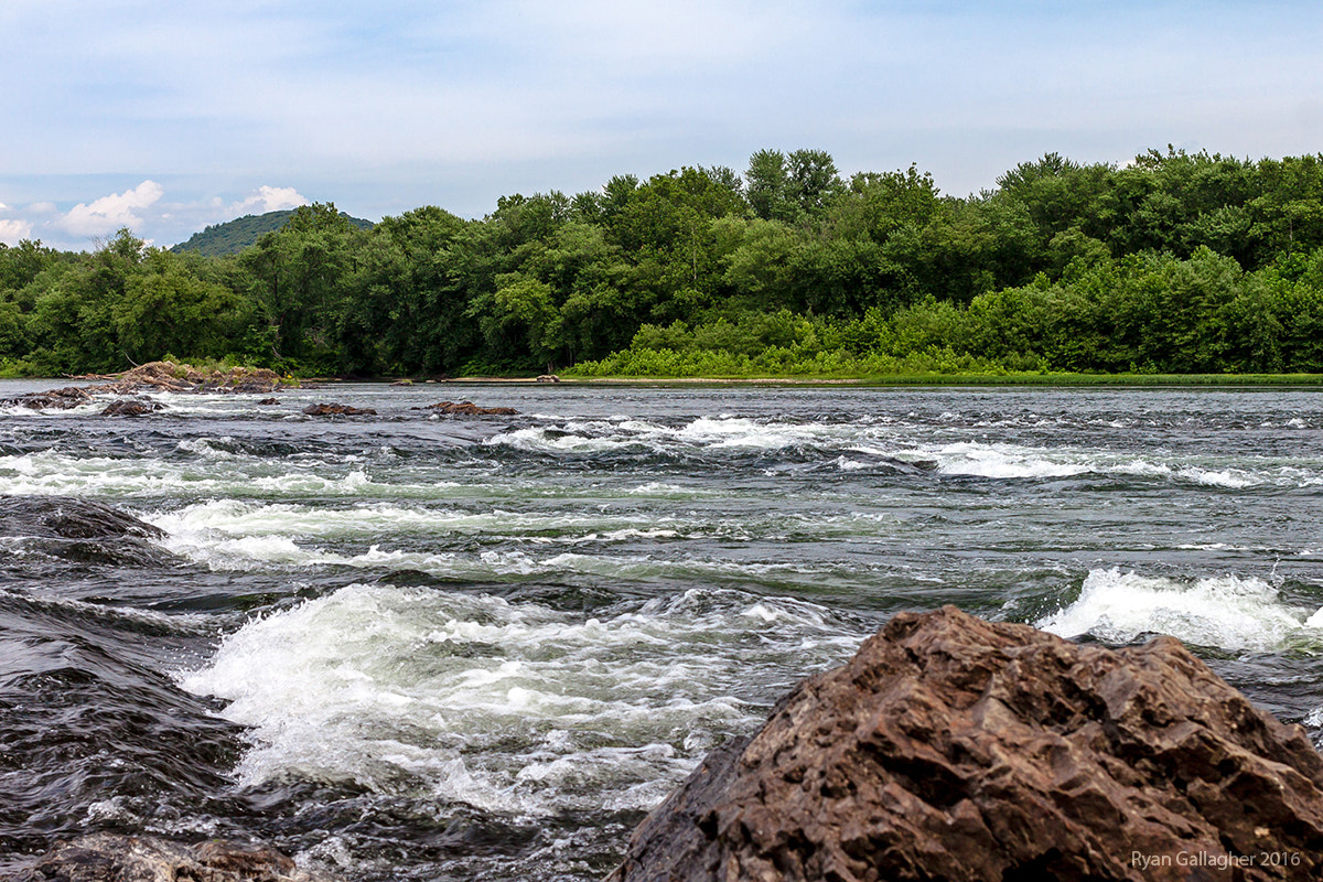 Canon EF 40mm F2.8 STM sample photo. River rapids run by photography