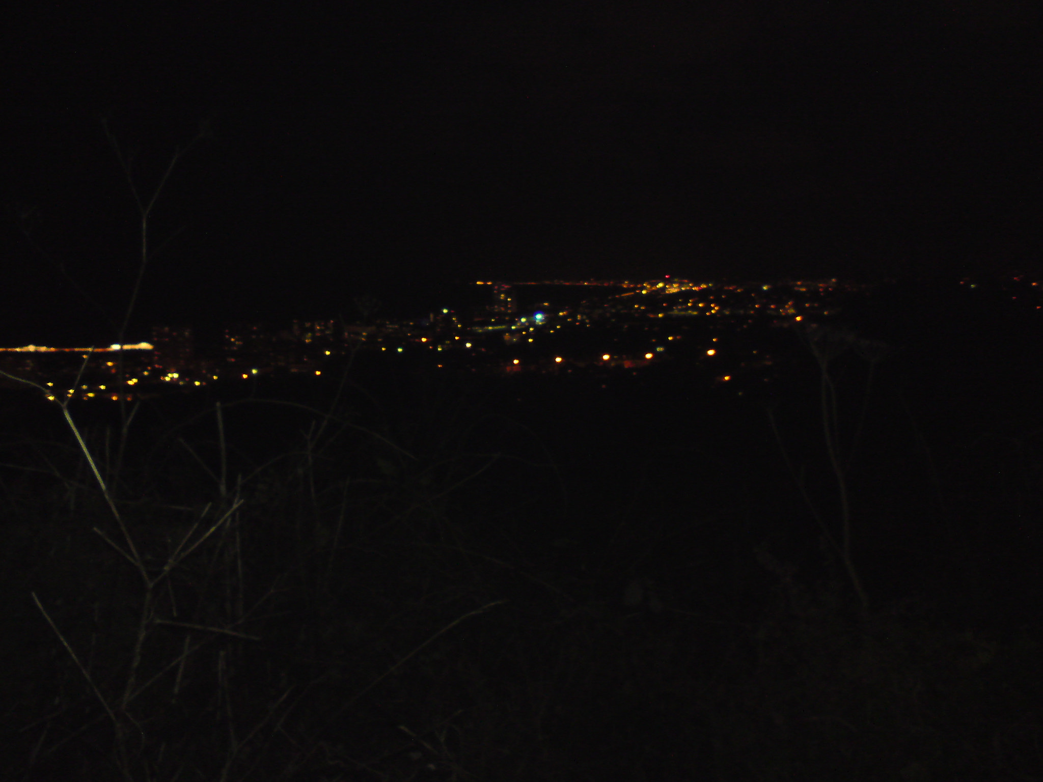 Sony Ericsson C902 sample photo. A dark night... photography