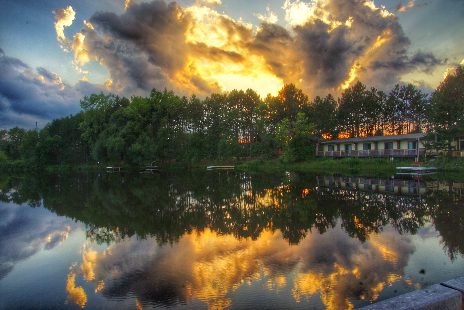 Sony SLT-A77 + DT 18-270mm F3.5-6.3 sample photo. Sawyer county sunset photography