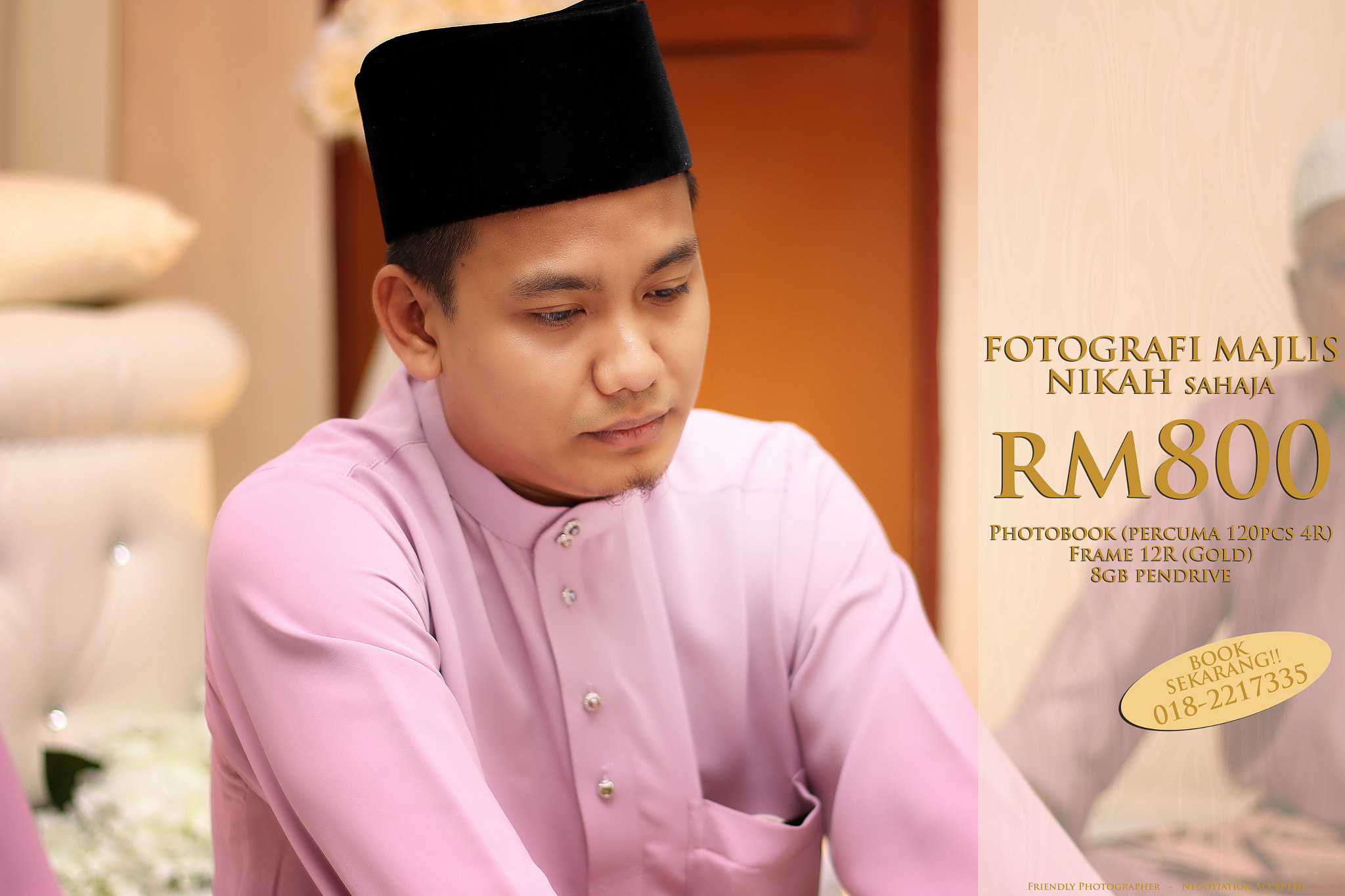 Canon EOS 70D + Canon EF 50mm F1.8 II sample photo. Nikah ceremony 2 photography