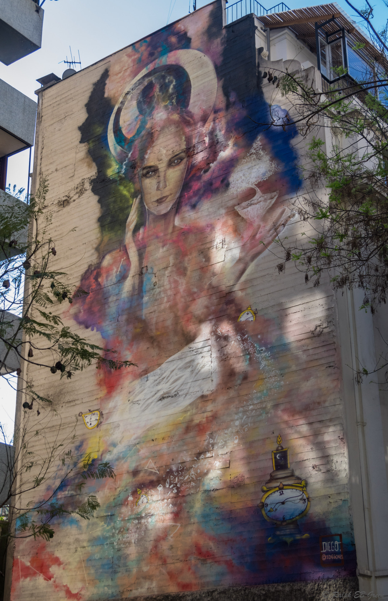 Pentax K-3 II sample photo. Mural by diego - santiago photography