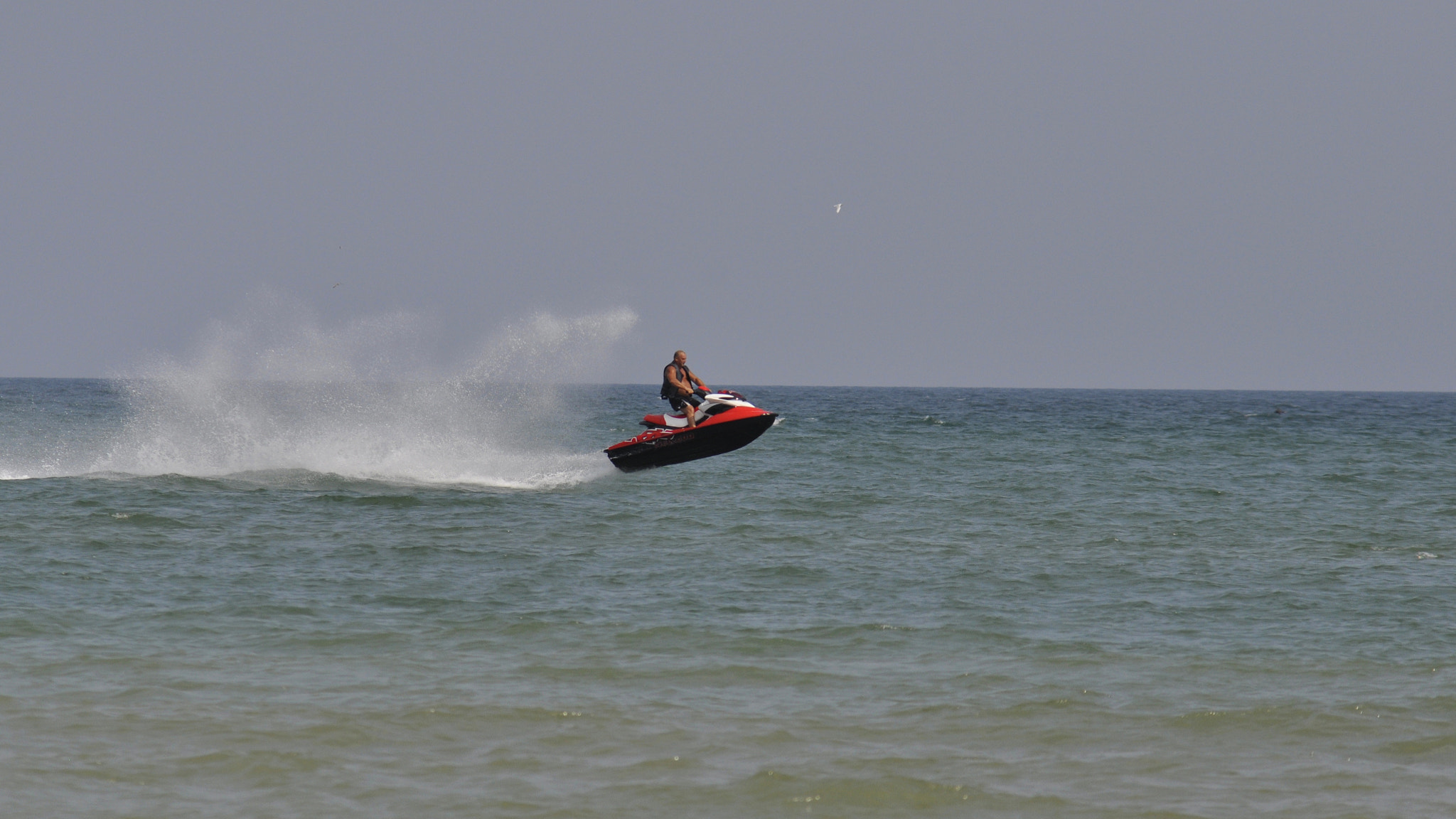 Nikon D90 + AF Zoom-Nikkor 70-210mm f/4 sample photo. Water bike  | lebedevka ukraine photography