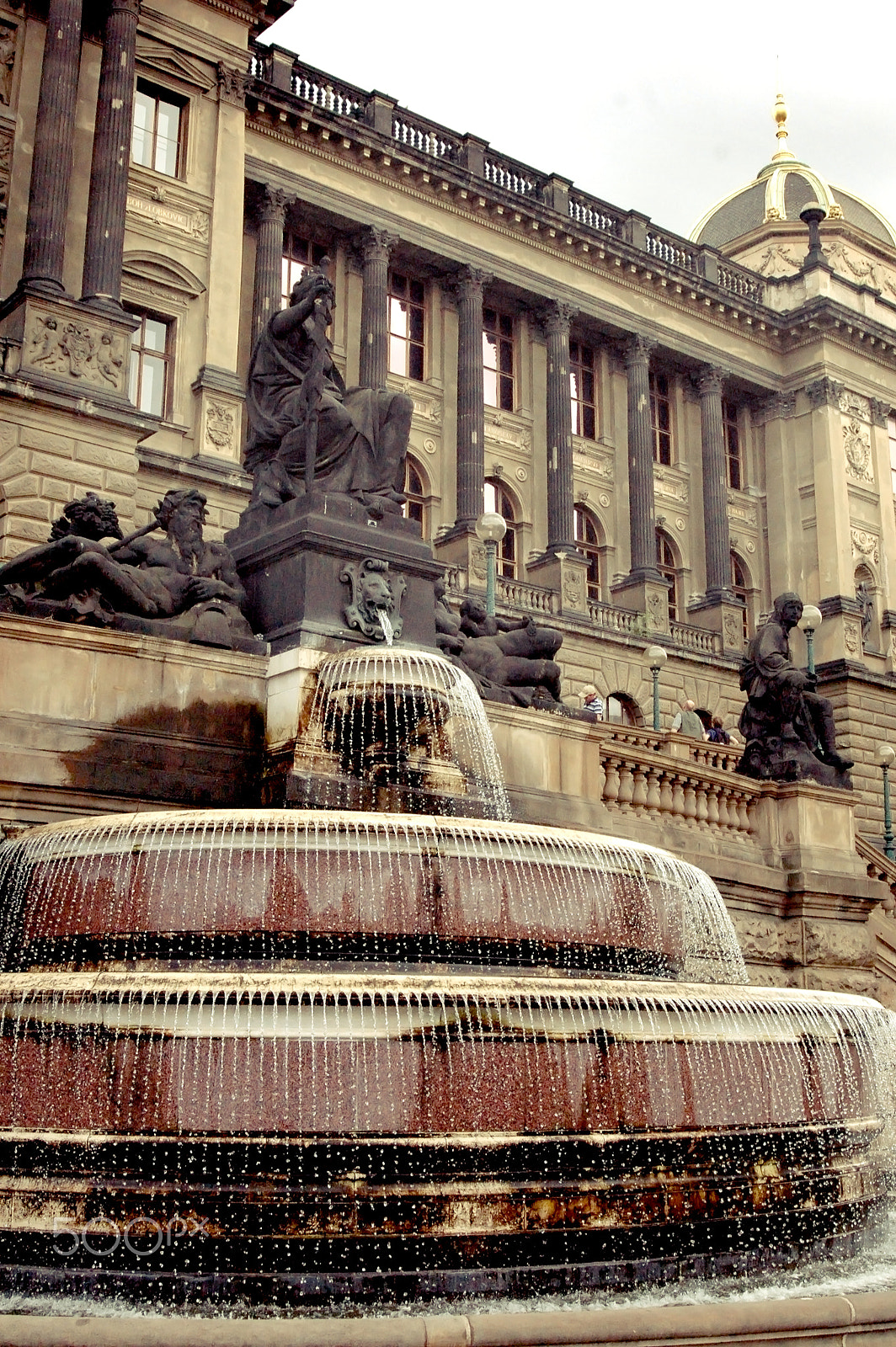Nikon D70 sample photo. Venceslao square photography