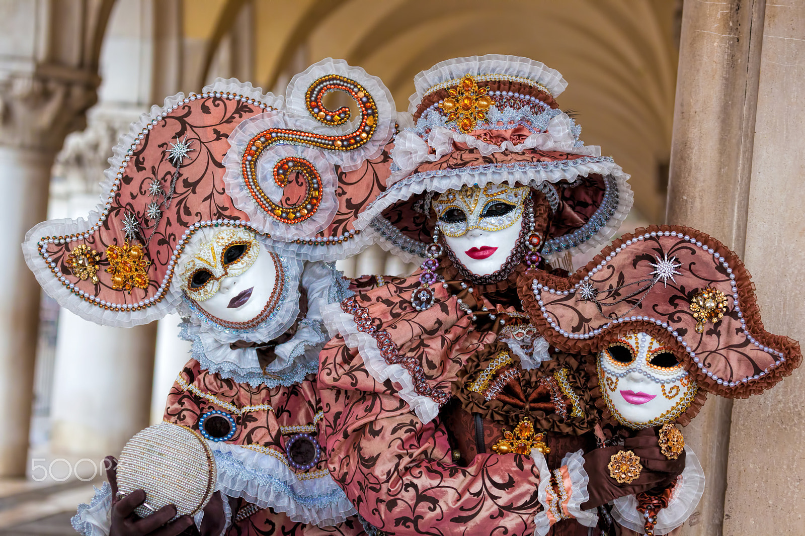 Canon EF 100-400mm F4.5-5.6L IS USM sample photo. Amazing carnival masks in venice, italy photography