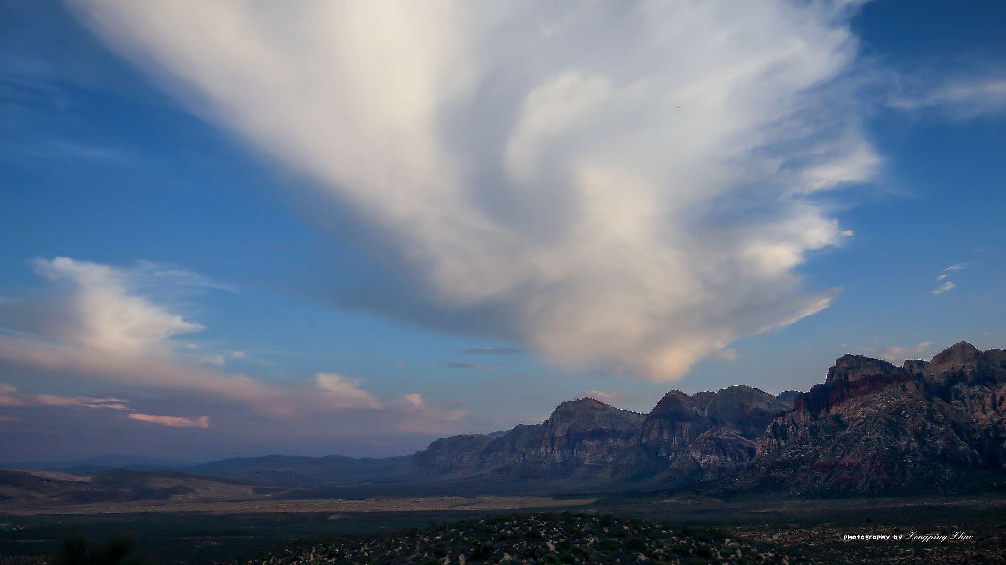 Canon EOS 70D + Canon EF 16-35mm F4L IS USM sample photo. Red rock canyon sunset photography