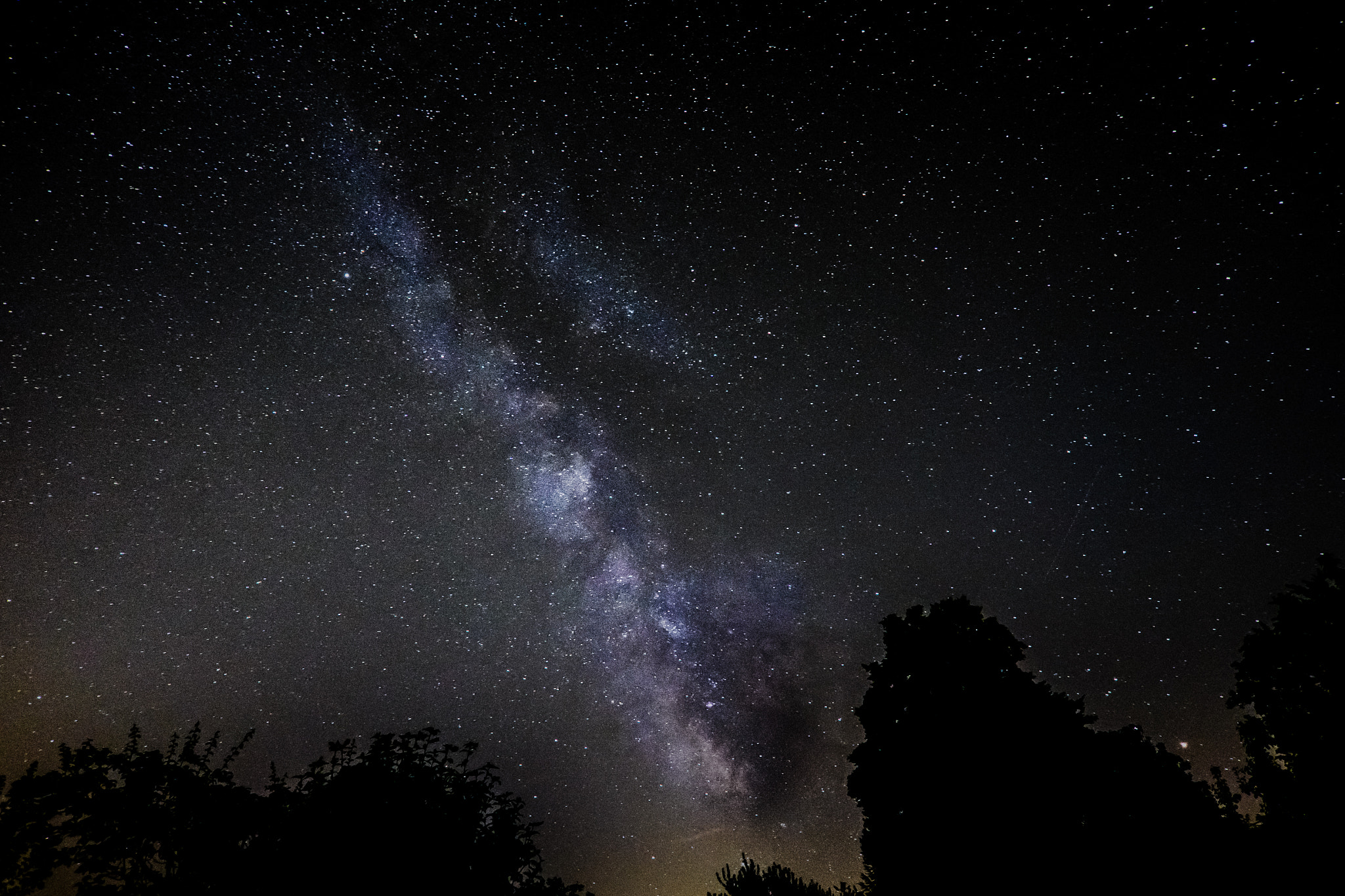 ZEISS Touit 12mm F2.8 sample photo. Milky way - first test photography