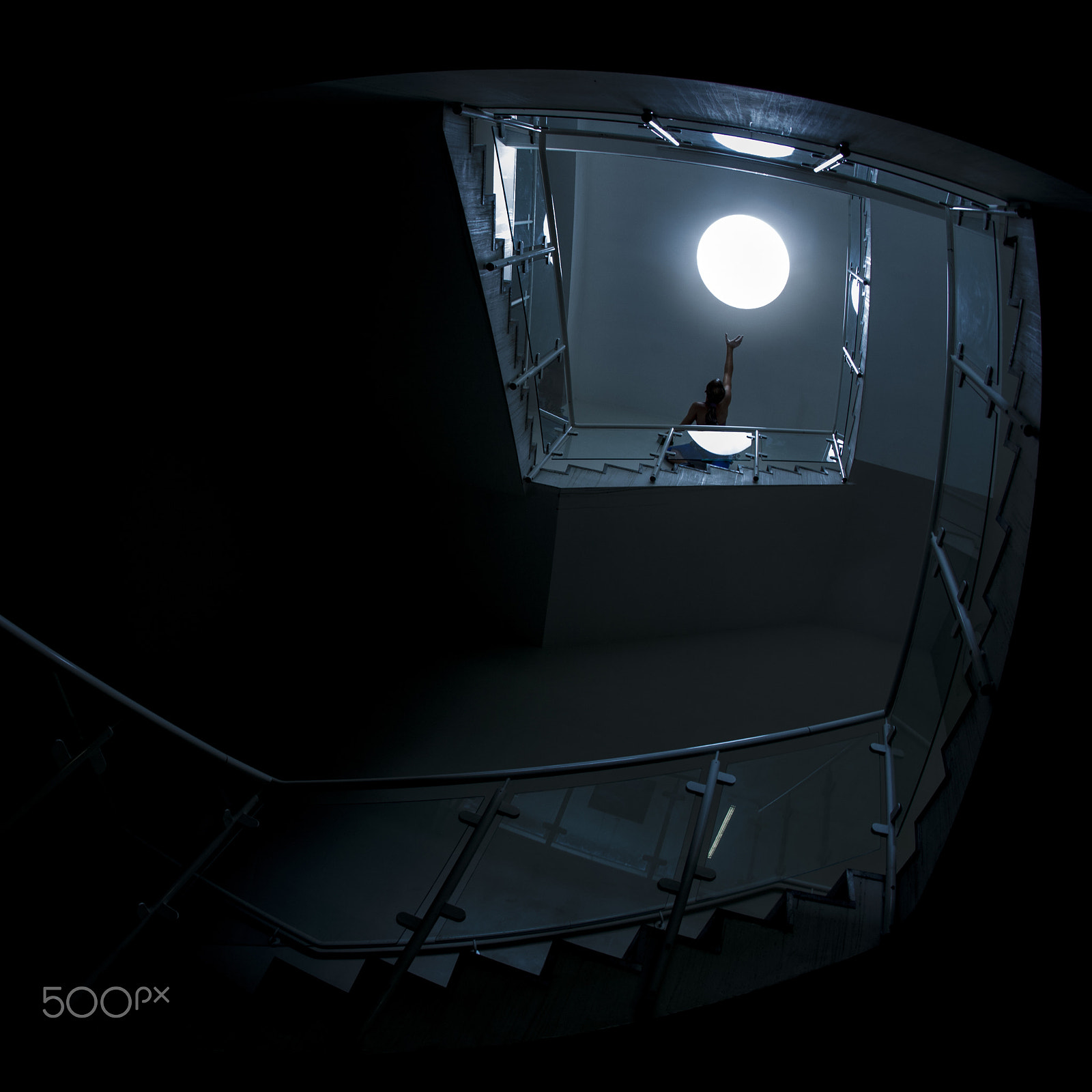 Canon EF 15mm F2.8 Fisheye sample photo. Reach for the moon photography