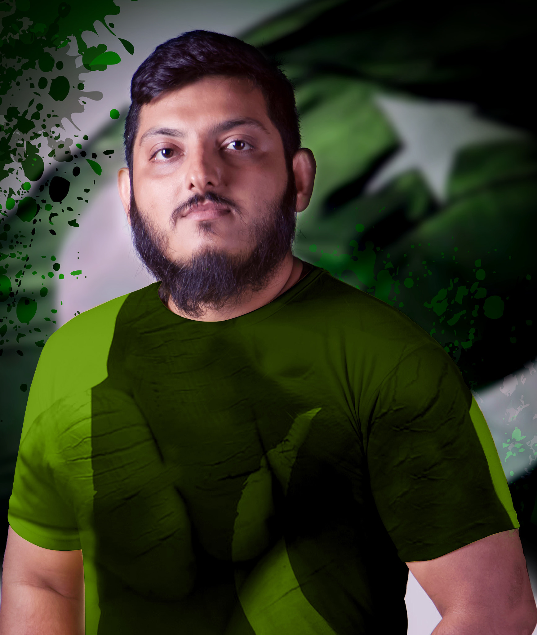 Canon EOS 50D sample photo. Happy independence day pakistan photography