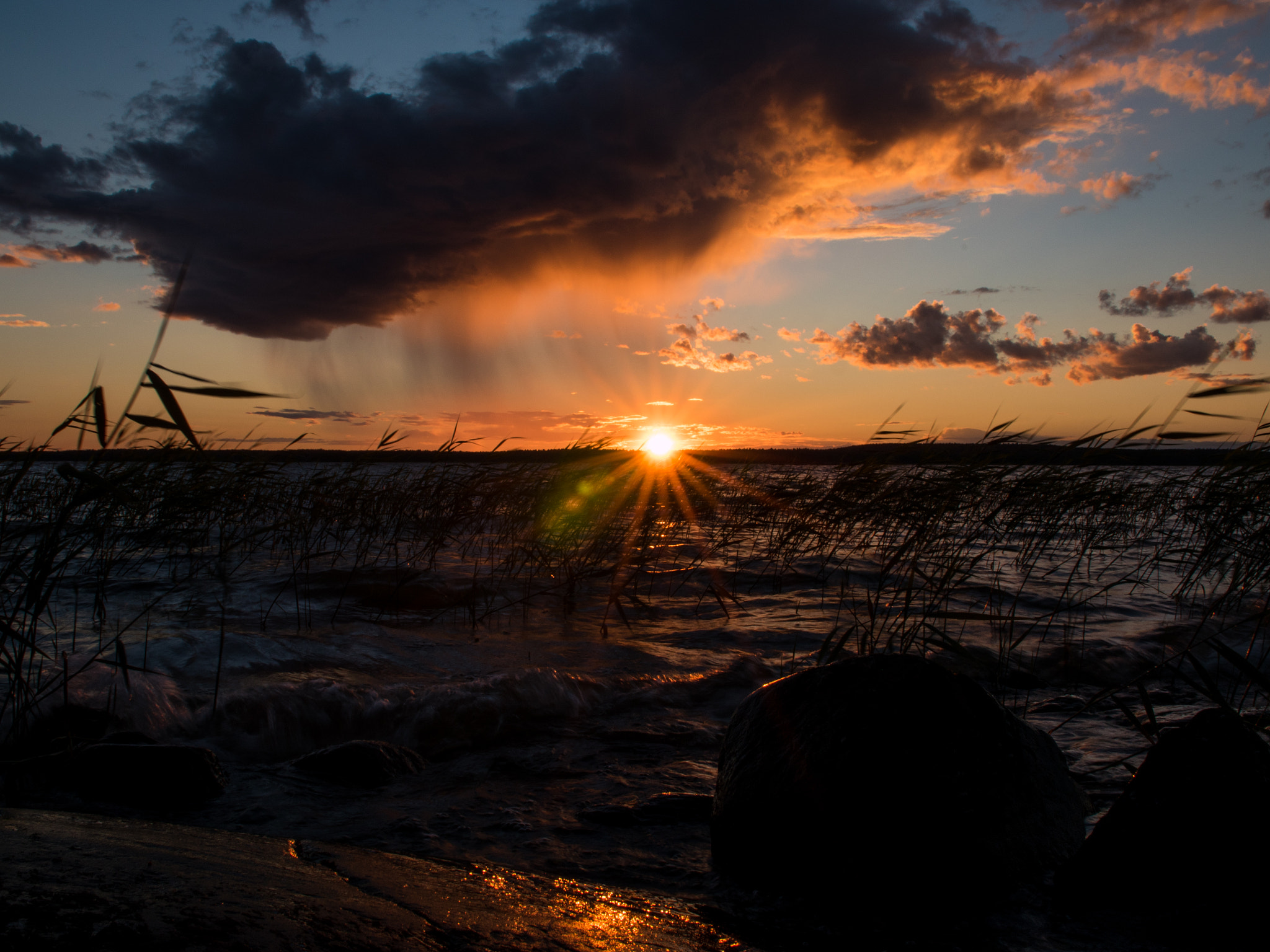 Panasonic Lumix DMC-GH4 sample photo. Heavy clouds photography