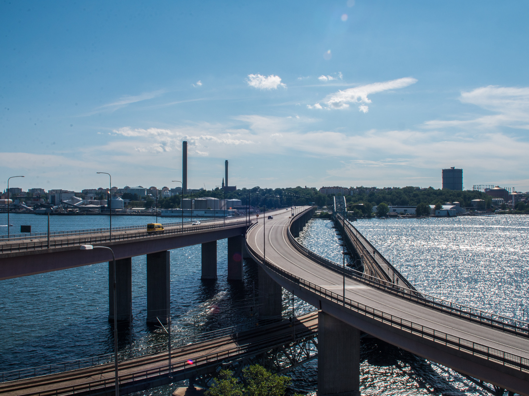 Panasonic Lumix DMC-GH4 sample photo. Lidingöbron 1 photography