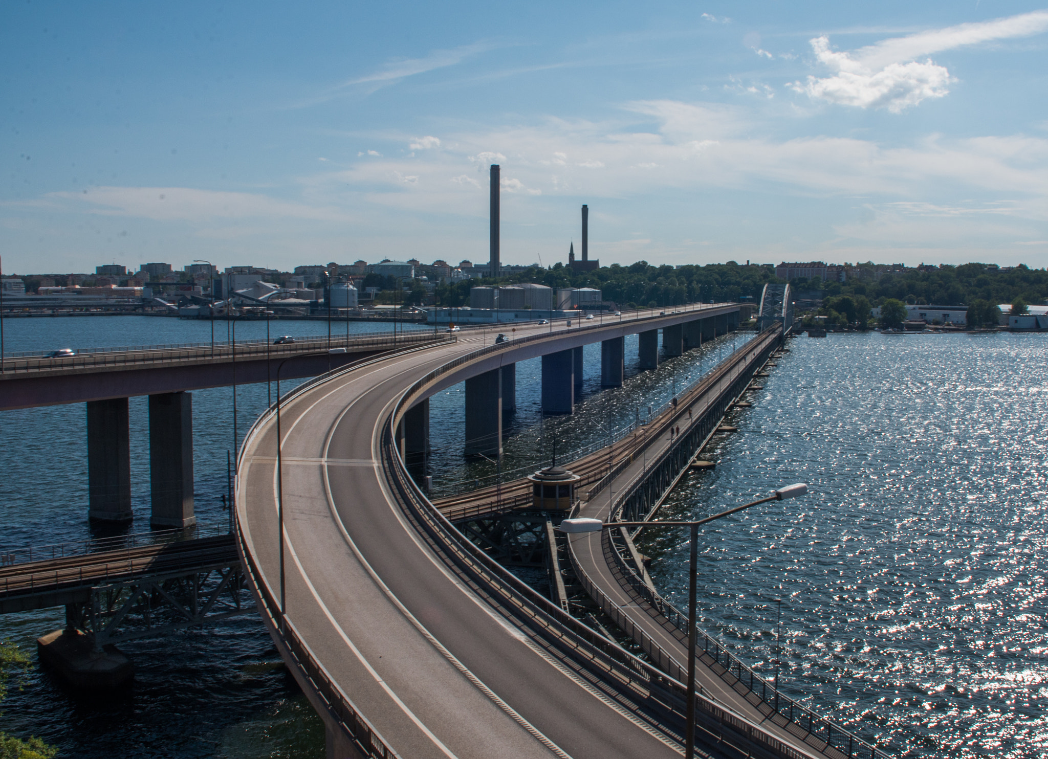 Panasonic Lumix DMC-GH4 sample photo. Lidingöbron 2 photography