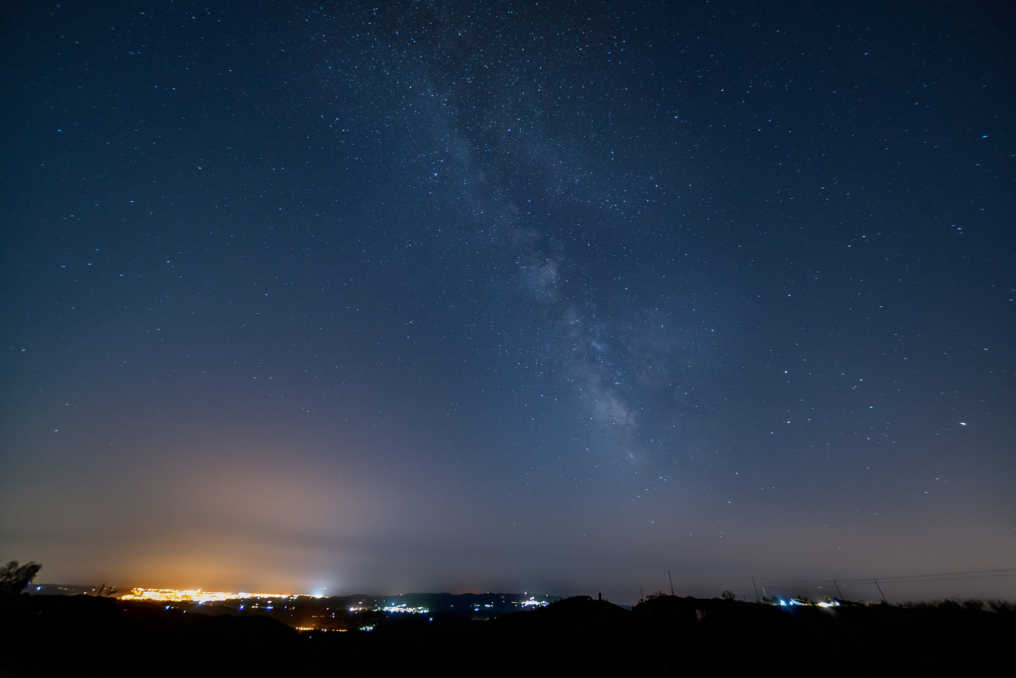 Sony a7S + Sony E 10-18mm F4 OSS sample photo. Andalusien nightsky photography
