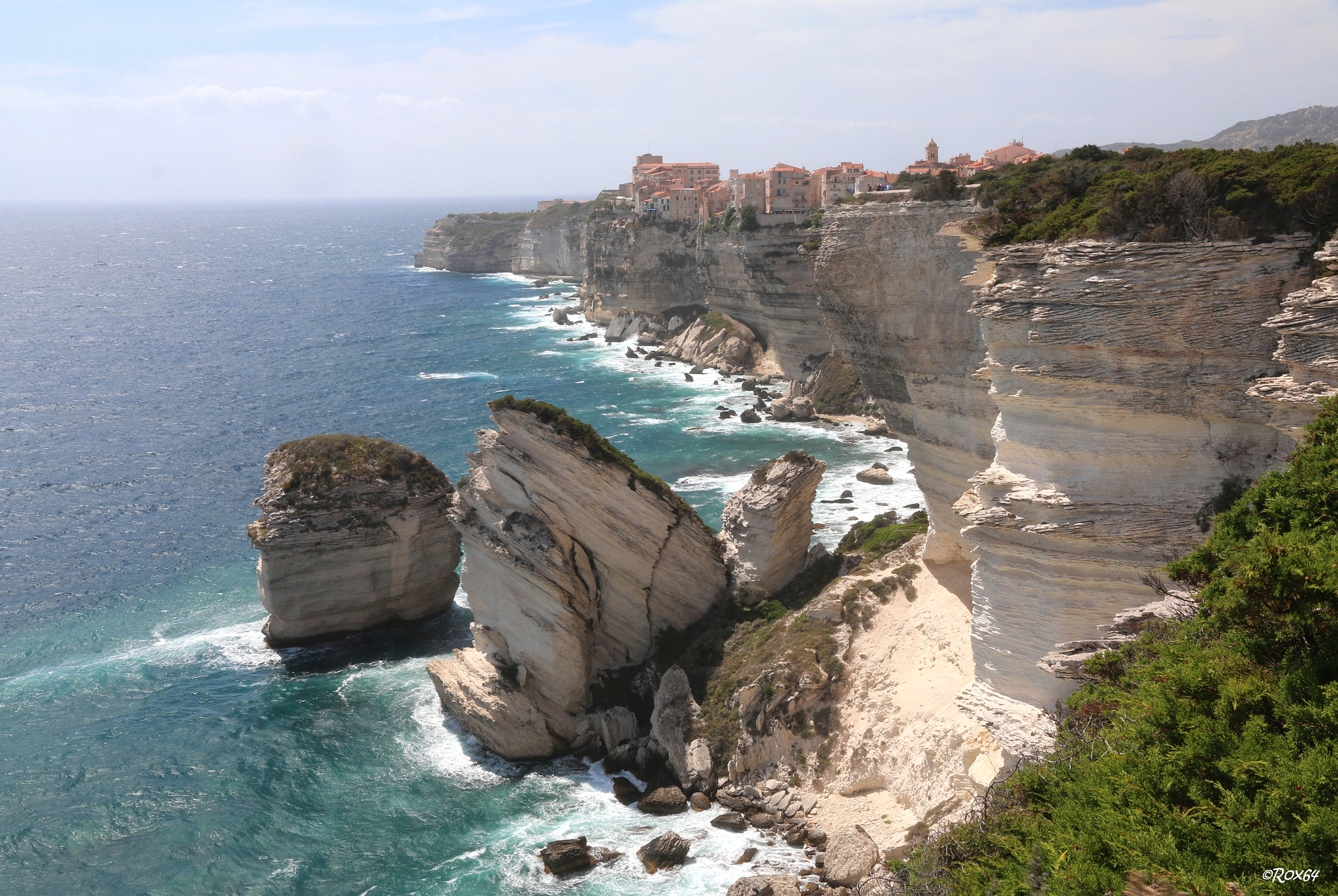 Canon EF-S 15-85mm F3.5-5.6 IS USM sample photo. Bonifacio, corsica photography