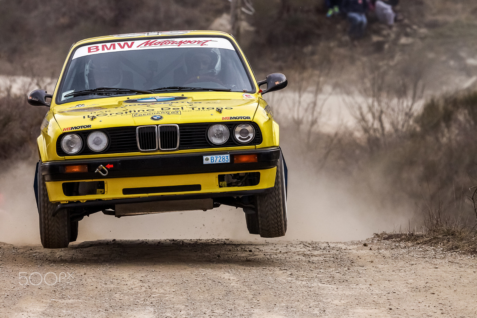 Canon EF 100-400mm F4.5-5.6L IS USM sample photo. Bmw rally jump photography