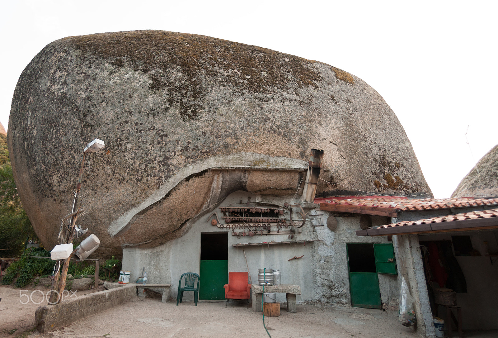 Nikon D300 + Nikon AF Fisheye-Nikkor 16mm F2.8D sample photo. Mushroom house photography