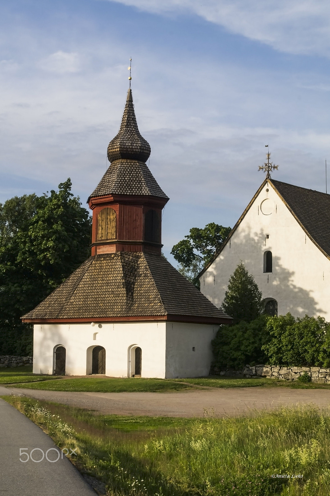 Samsung NX11 + Samsung NX 50-200mm F4-5.6 ED OIS sample photo. The church of askainen,masku ,finland photography