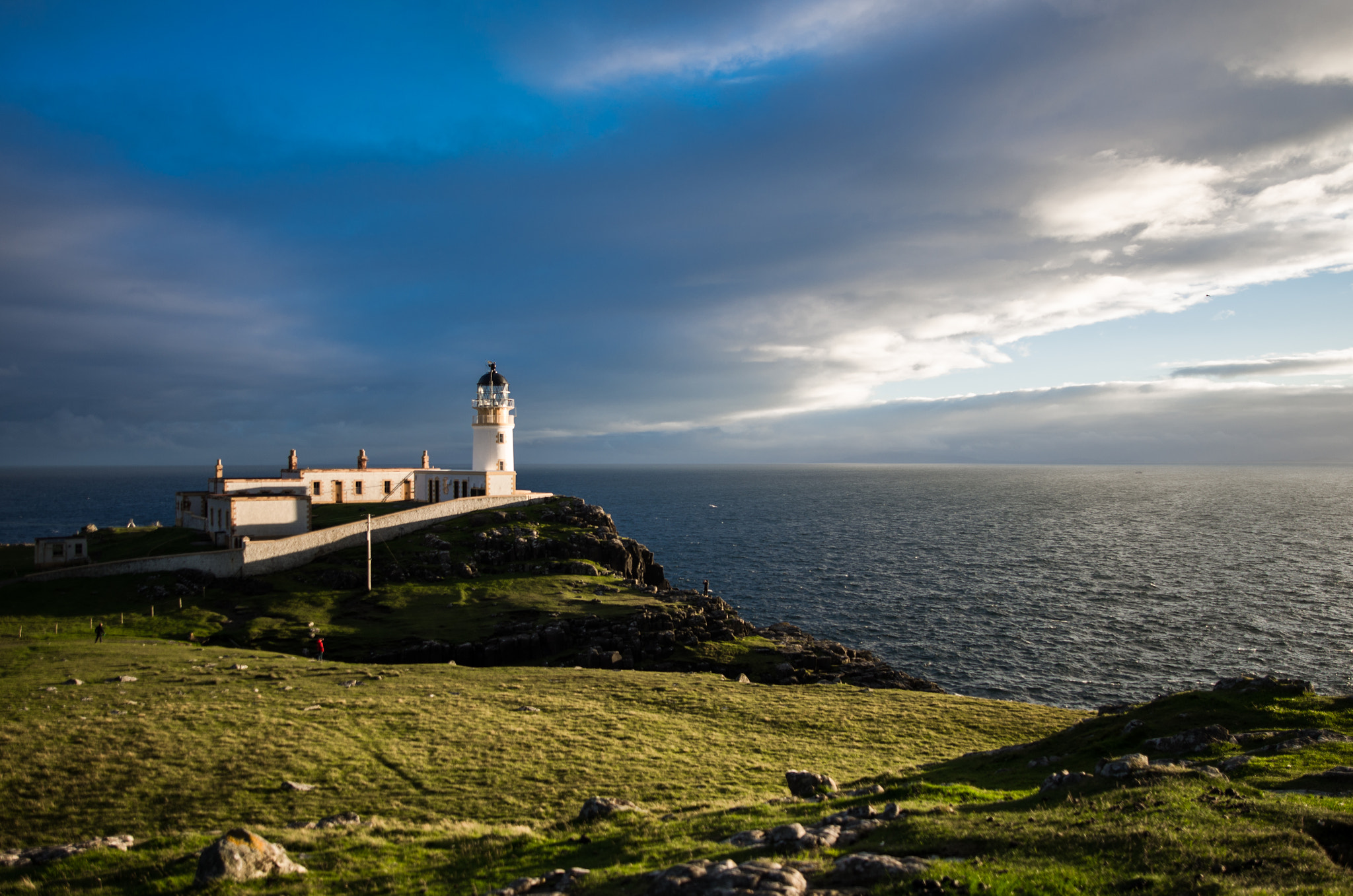 Pentax K-5 II + A Series Lens sample photo. Neist point lighthouse photography