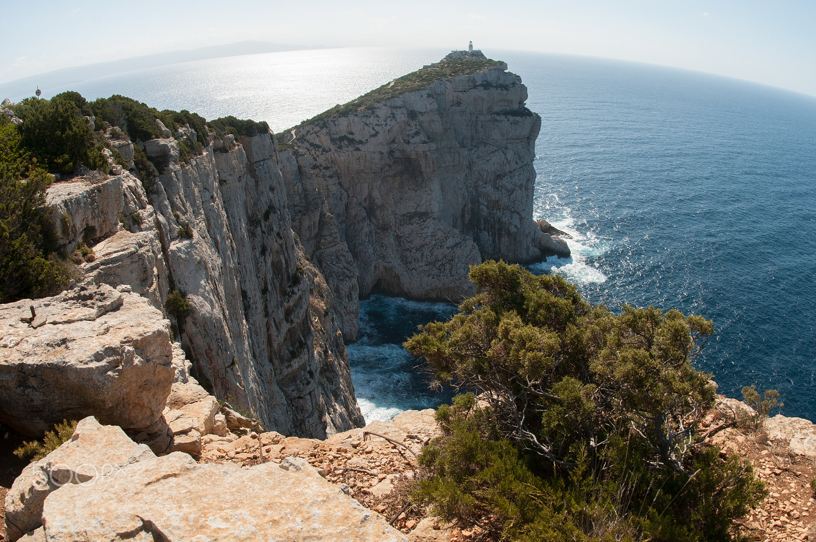 Nikon D300 + Nikon AF Fisheye-Nikkor 16mm F2.8D sample photo. Capo caccia photography