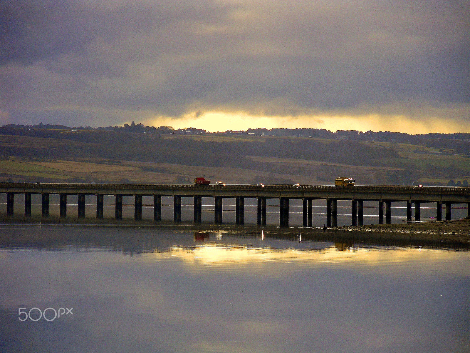 Samsung WB500, WB510 / VLUU WB500 /  HZ10W sample photo. Cromarty bridge photography
