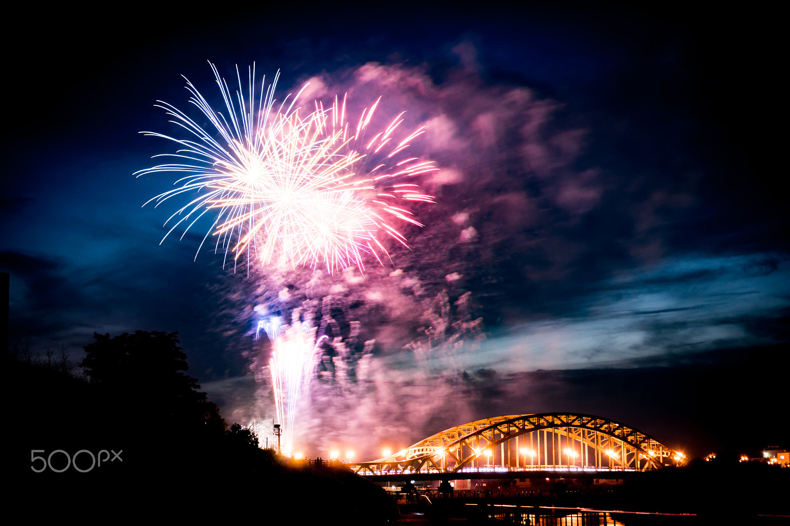 Tamron SP 70-300mm F4-5.6 Di USD sample photo. Firework display2 photography