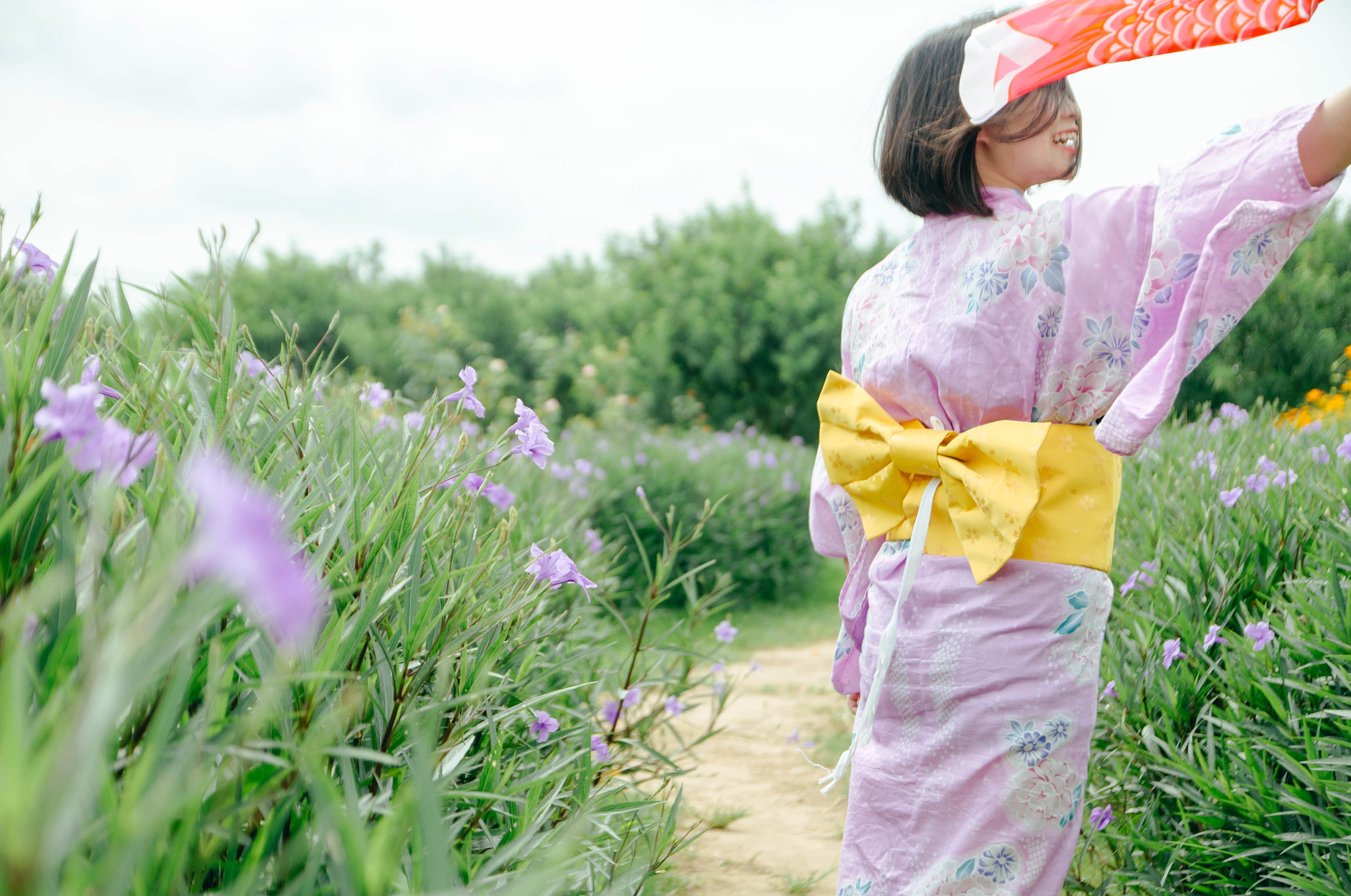 Nikon D300S sample photo. Yukata girl photography