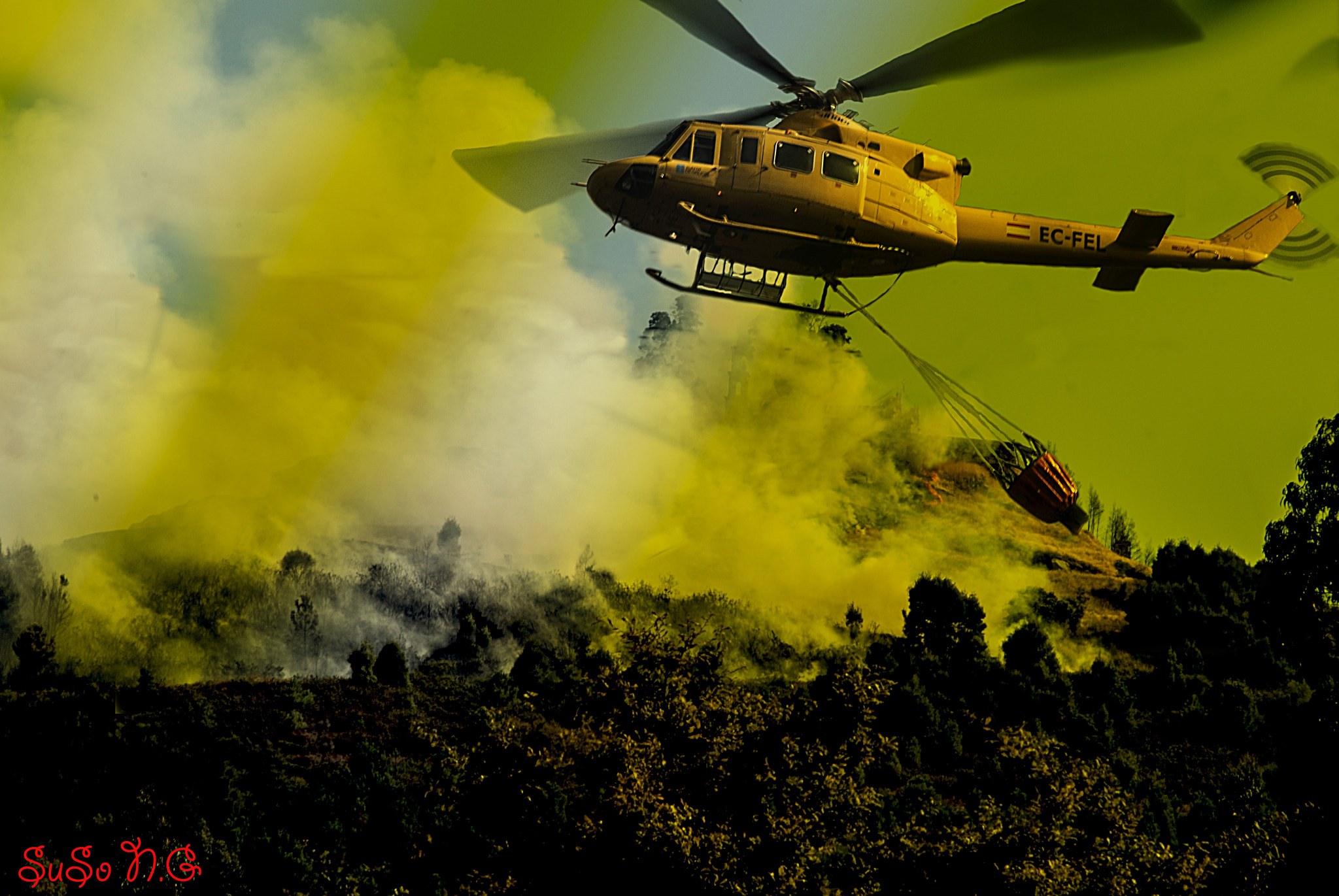Nikon D3000 sample photo. Incendio...... photography
