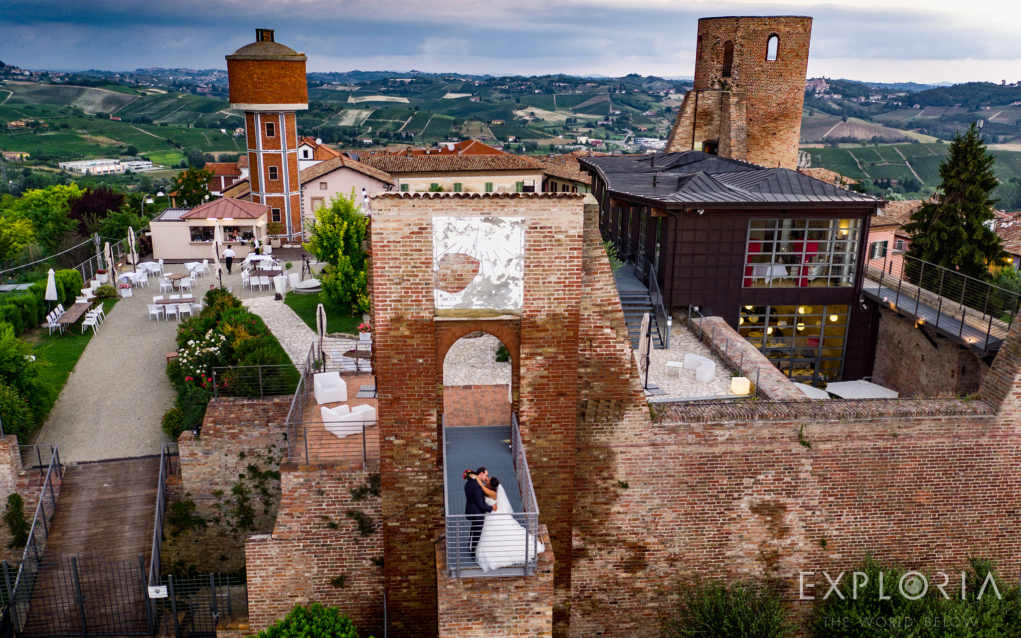 DJI FC550 sample photo. Davide & cristina photography