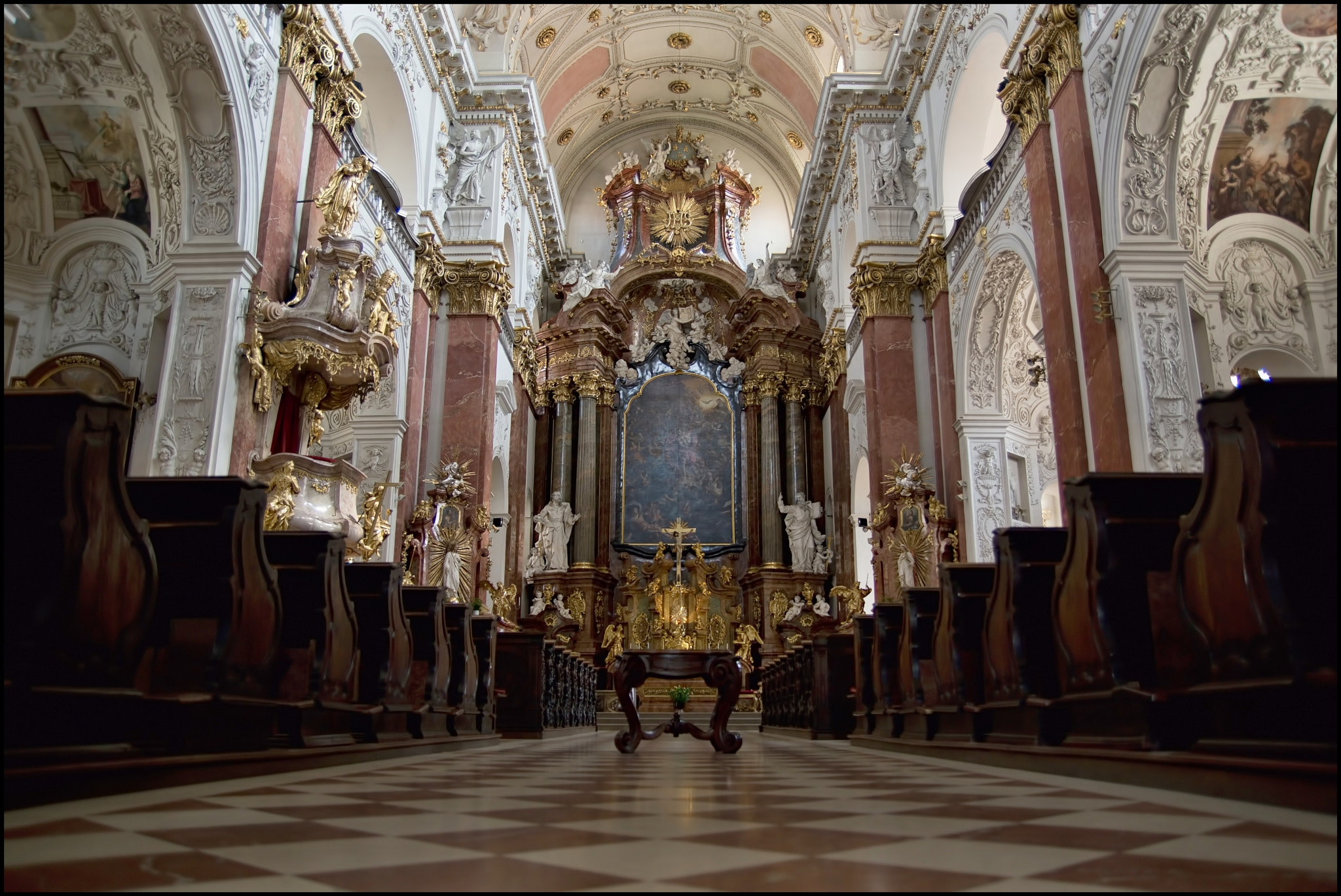 Sony SLT-A65 (SLT-A65V) sample photo. St. ignac church in prague photography